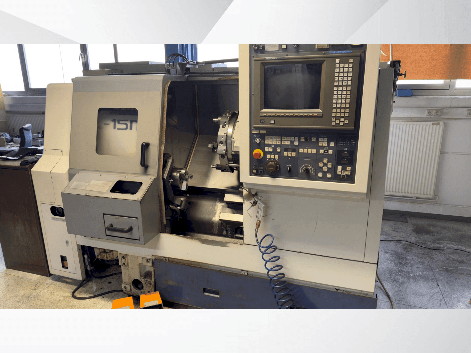 Вид станка MORI SEIKI SL-15MC  спереди