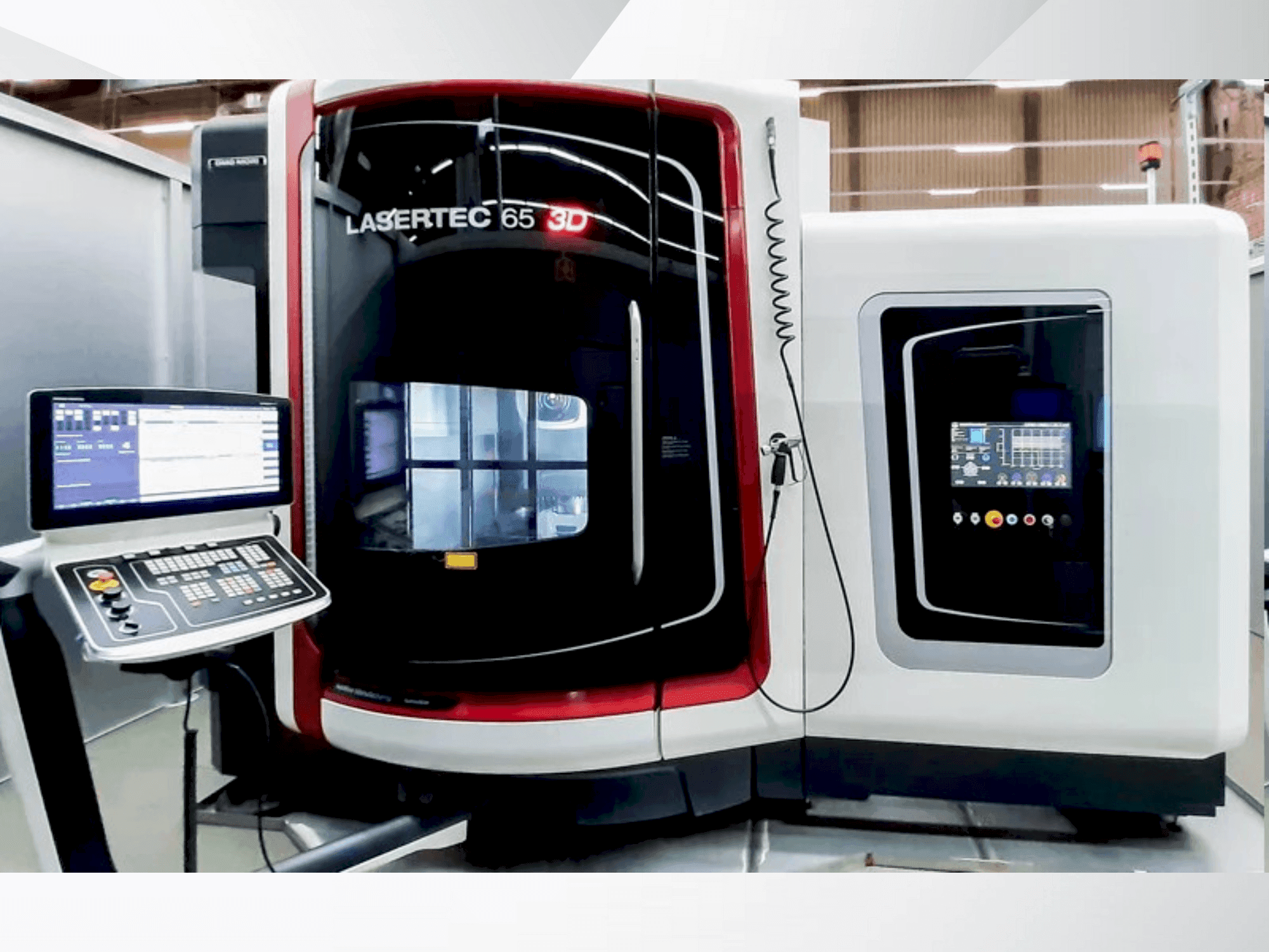 Вид станка DMG MORI Lasertec 65  спереди