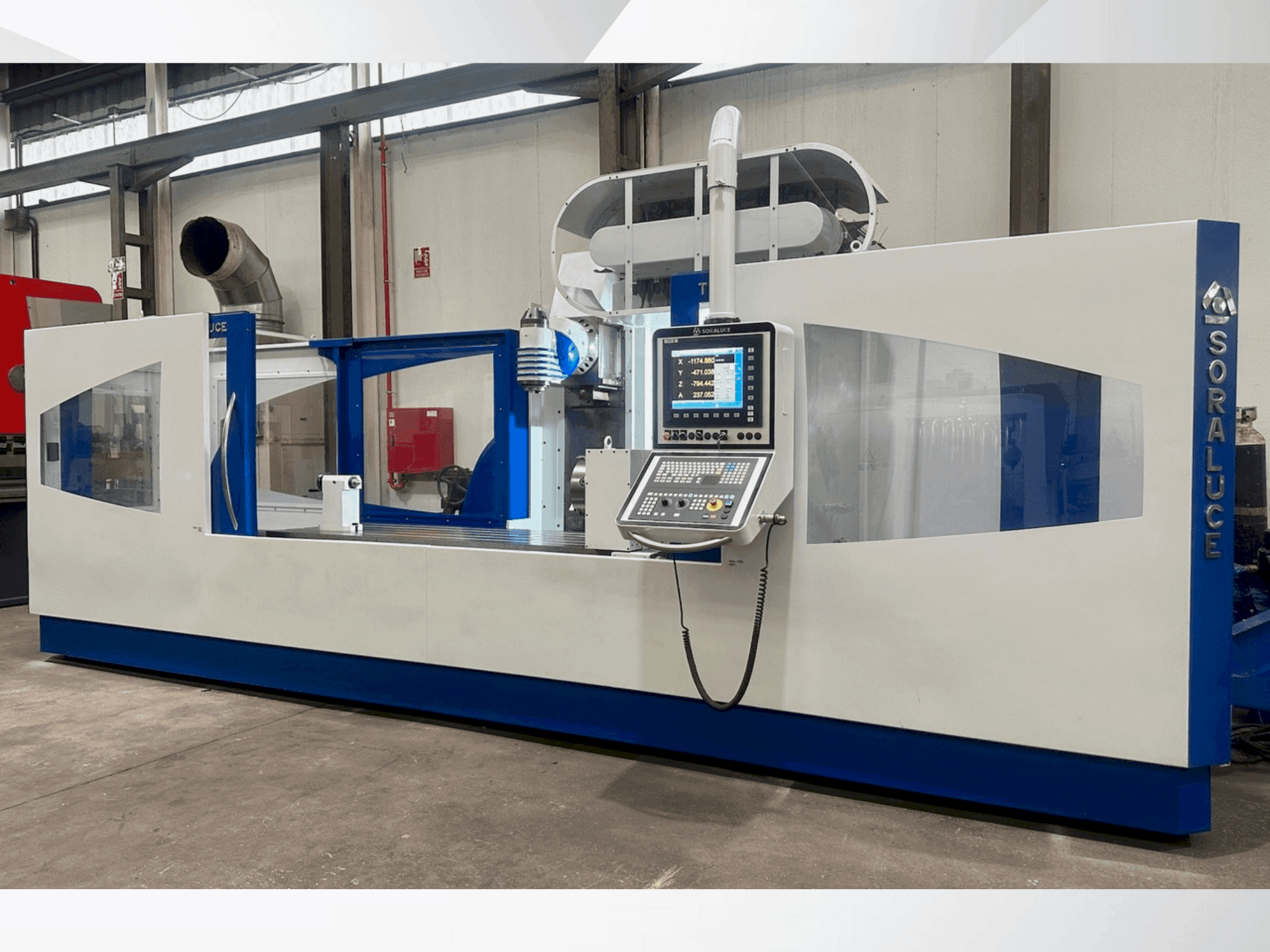 Вид станка Soraluce TA-25A  спереди