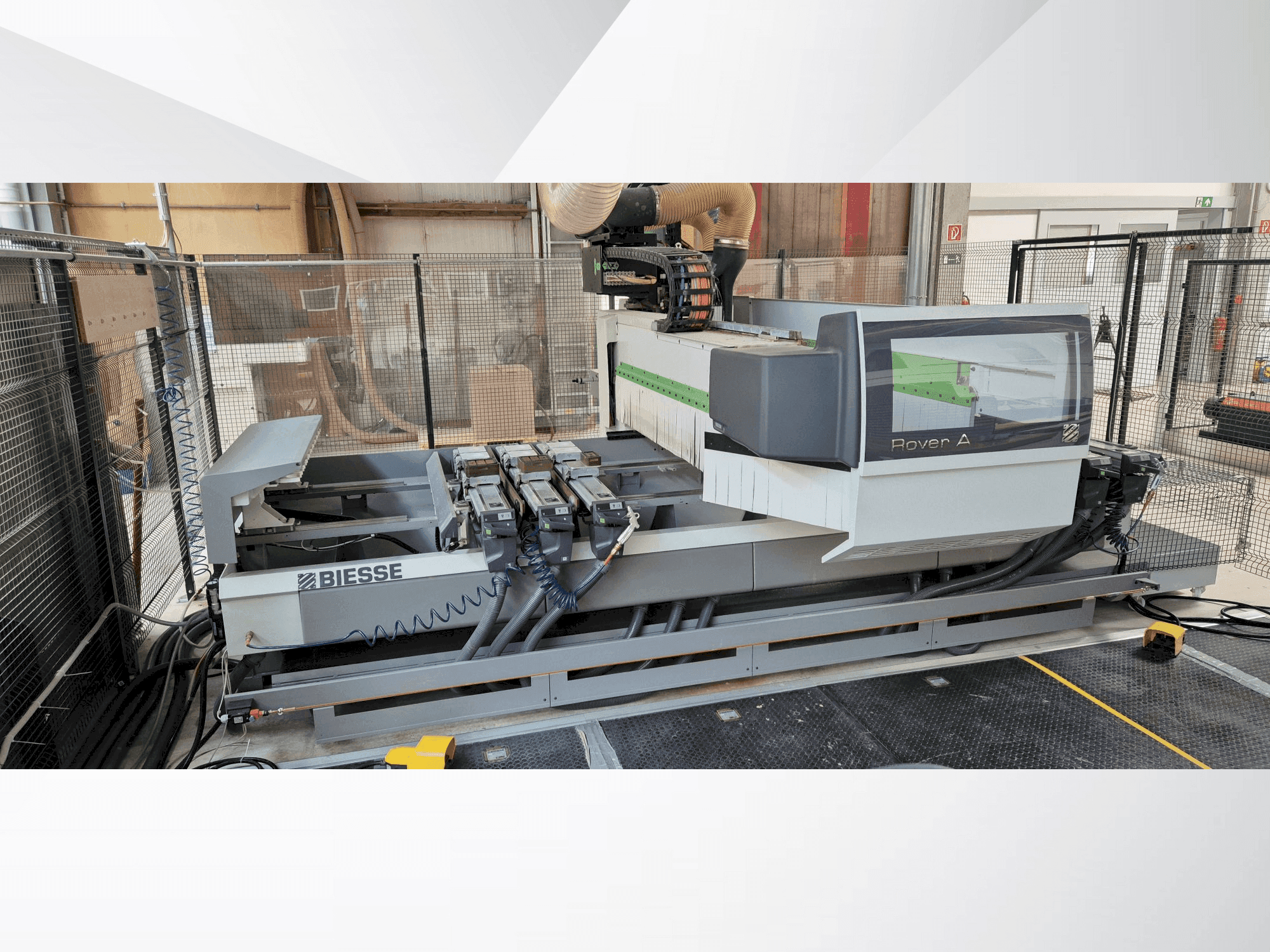 Вид станка BIESSE Rover A ATS  спереди