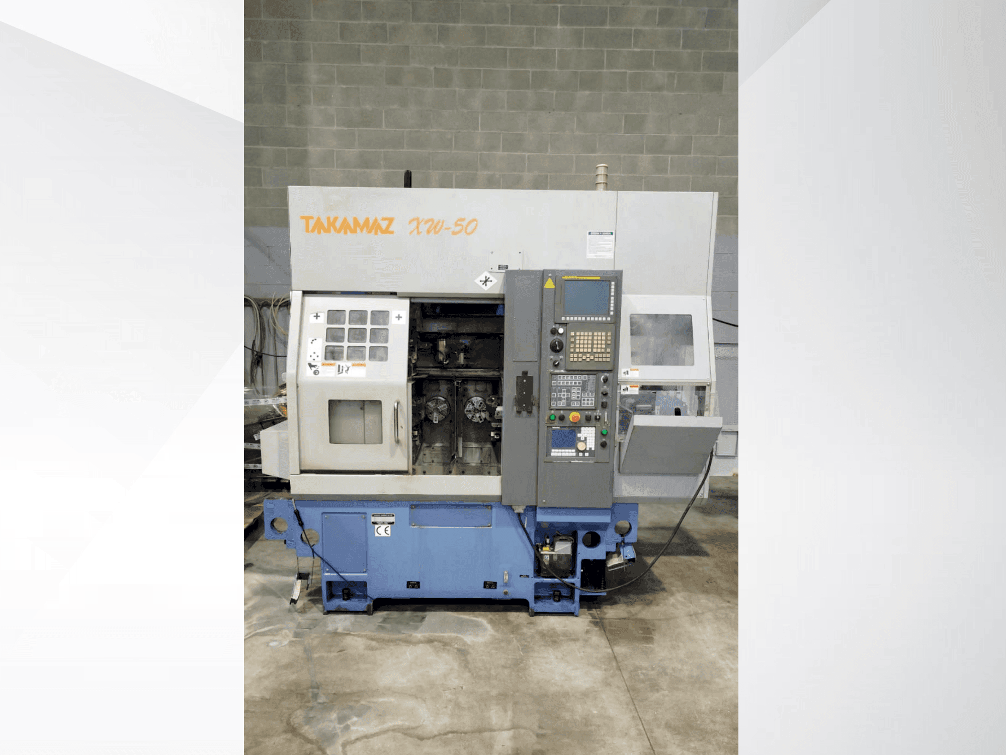 Вид станка Takamaz NW 50  спереди