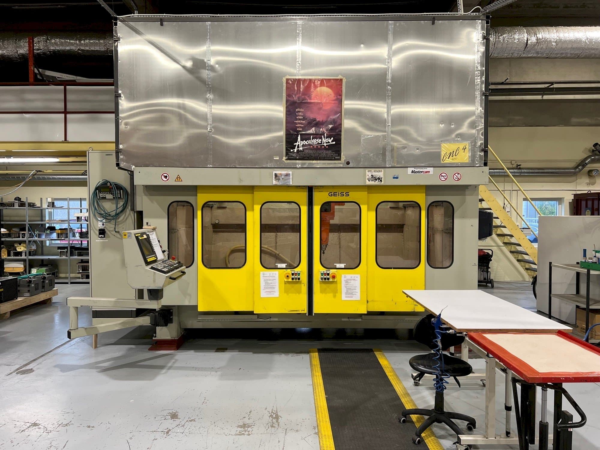 Вид станка GEISS FZ 2000x1000  спереди