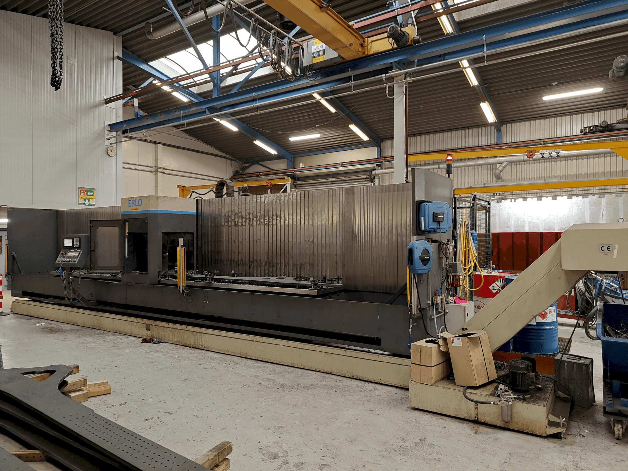 Вид станка Erlo TH-40  спереди