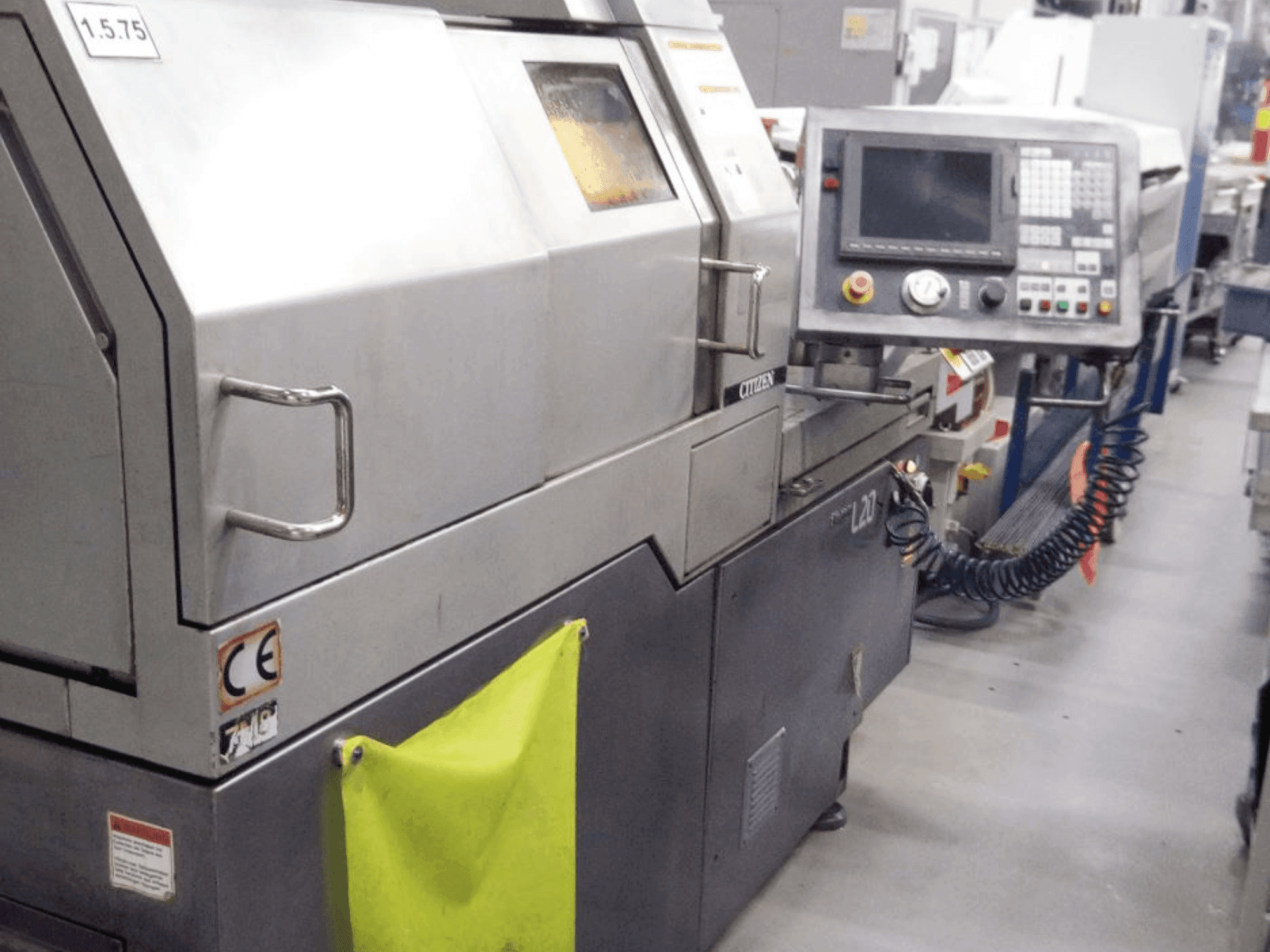 Вид станка Citizen L720-Vlll  спереди