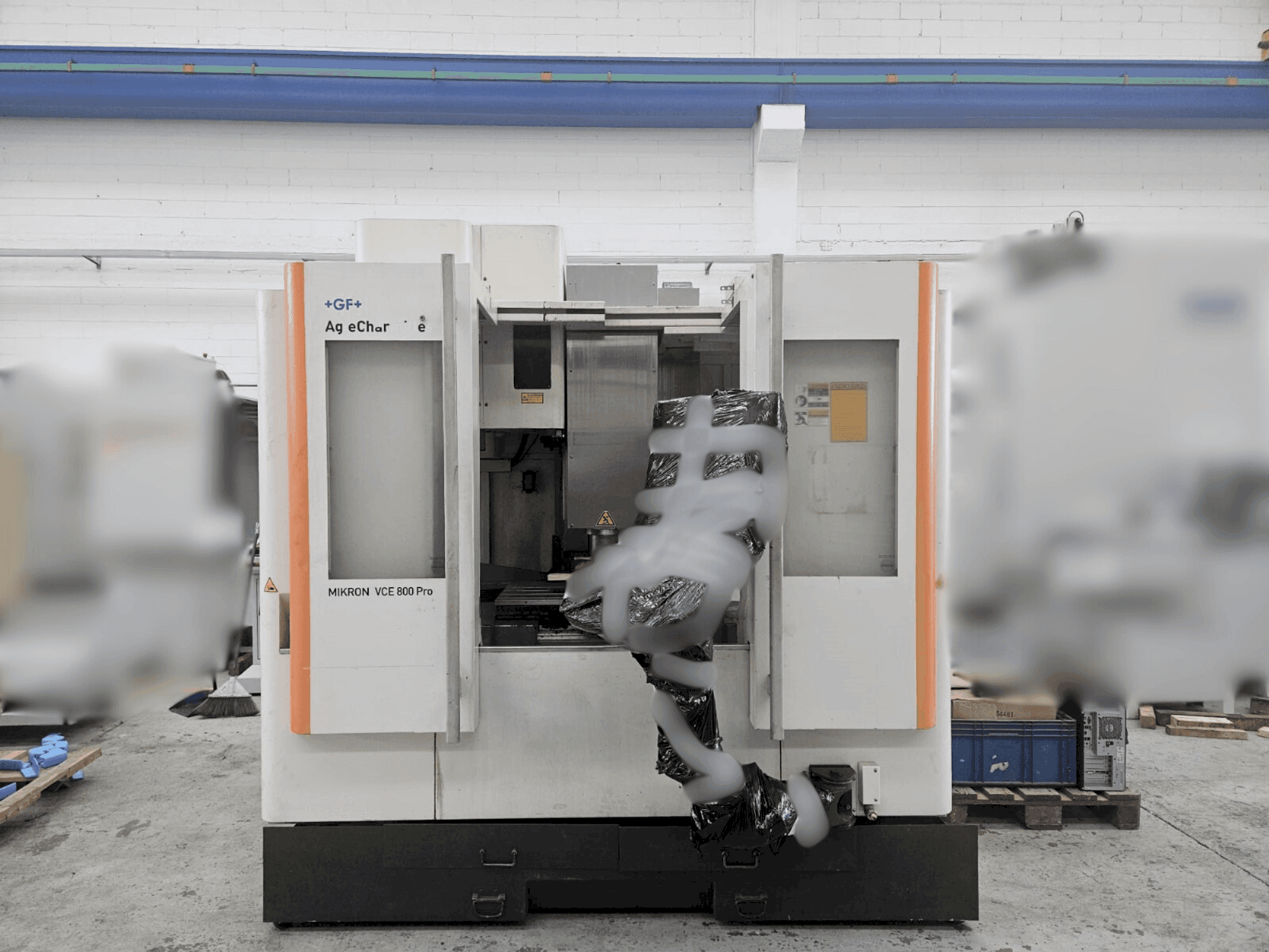 Вид станка +GF+ AGIE CHARMILLES VCE 800 PRO  спереди