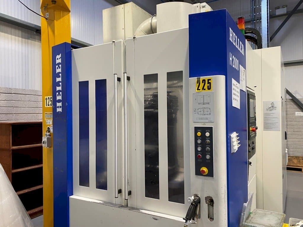 Вид станка HELLER H 2000  спереди