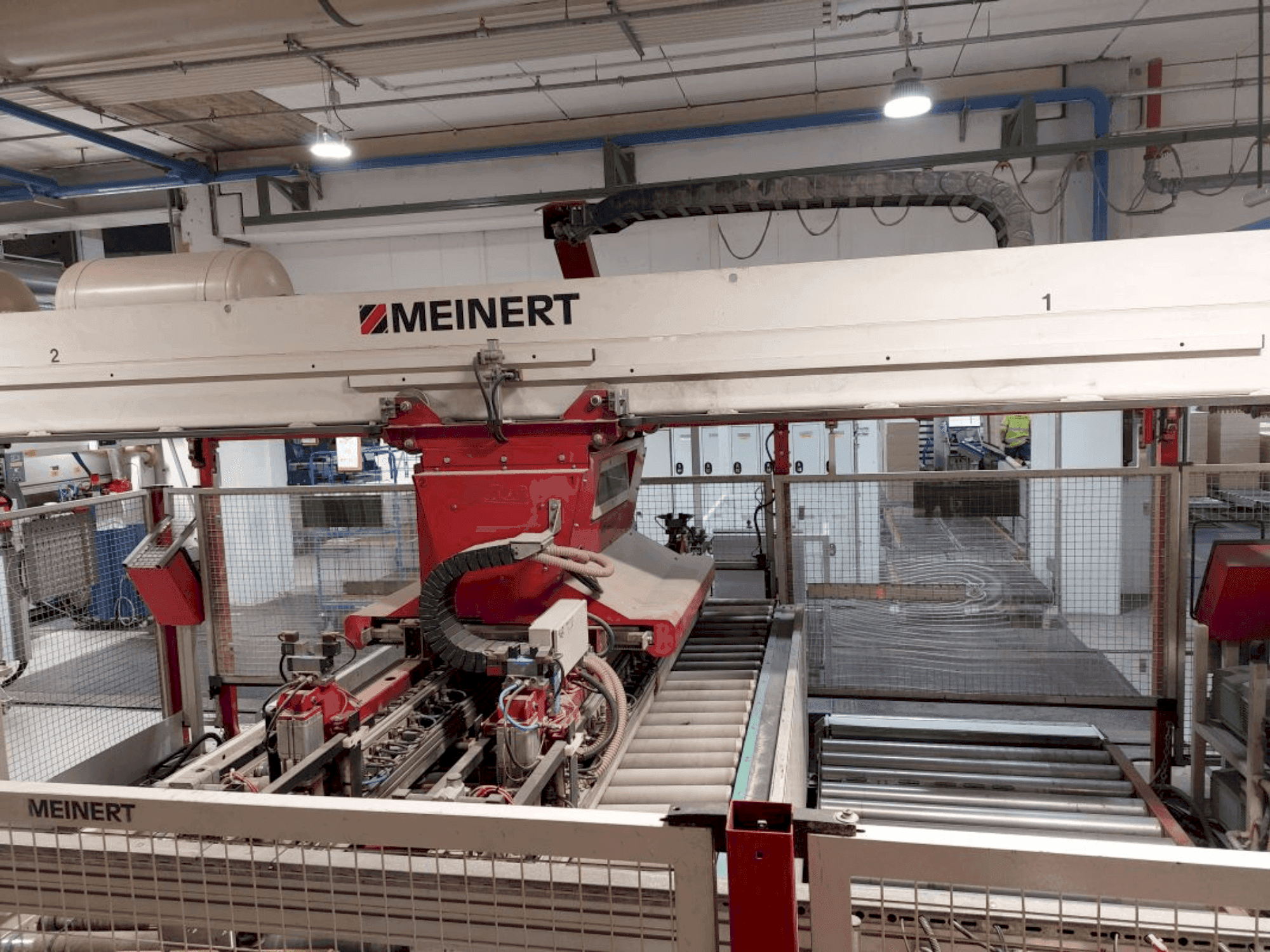 Вид станка IMA Complete Line  спереди