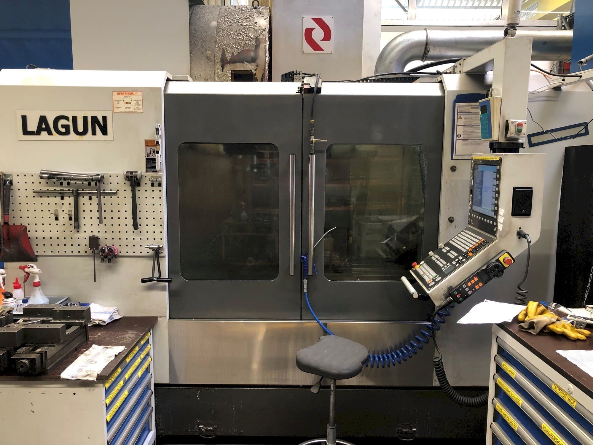 Вид станка LAGUN L1400  спереди