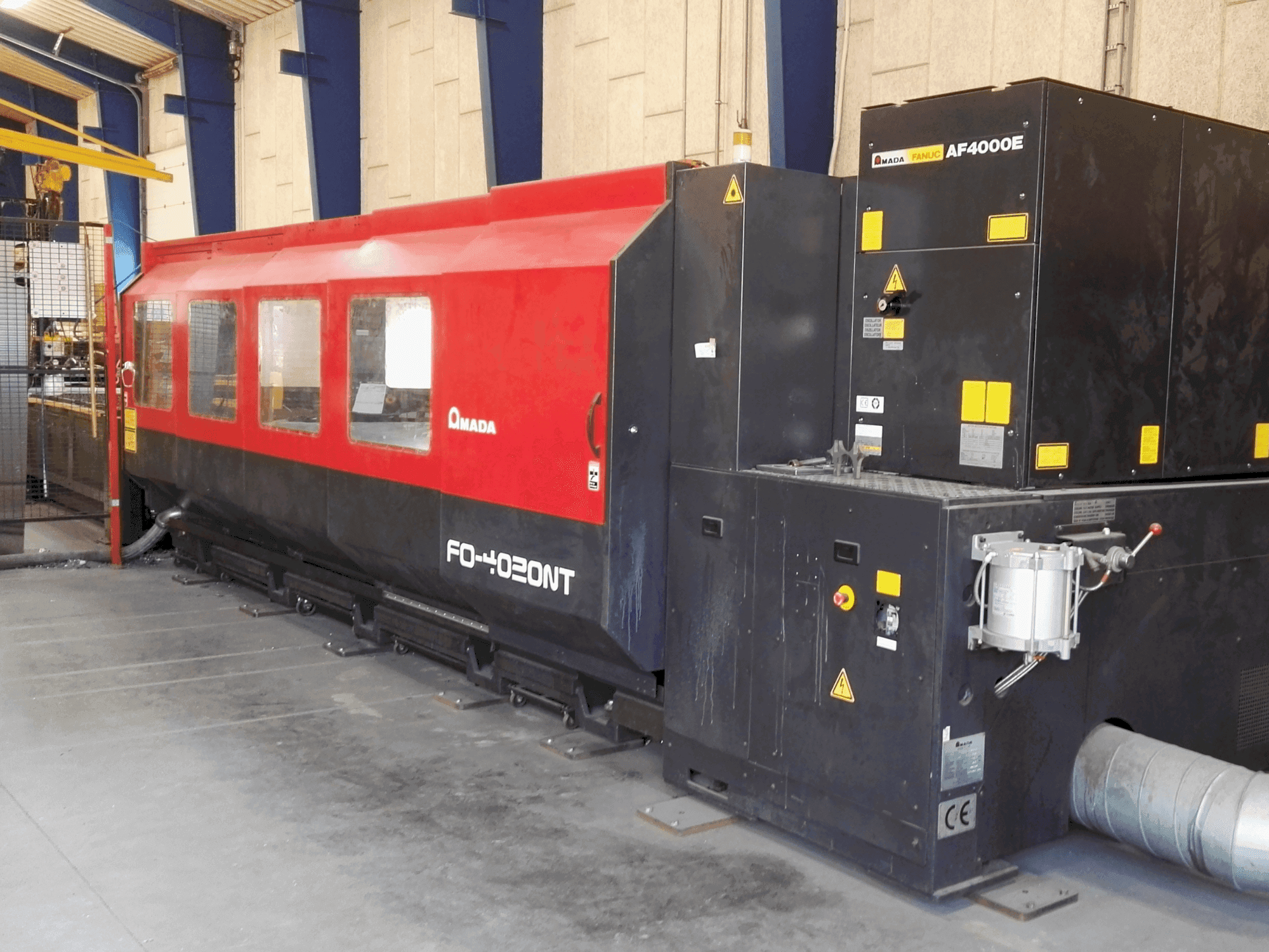 Вид станка AMADA FO-4020NT (2005)  спереди