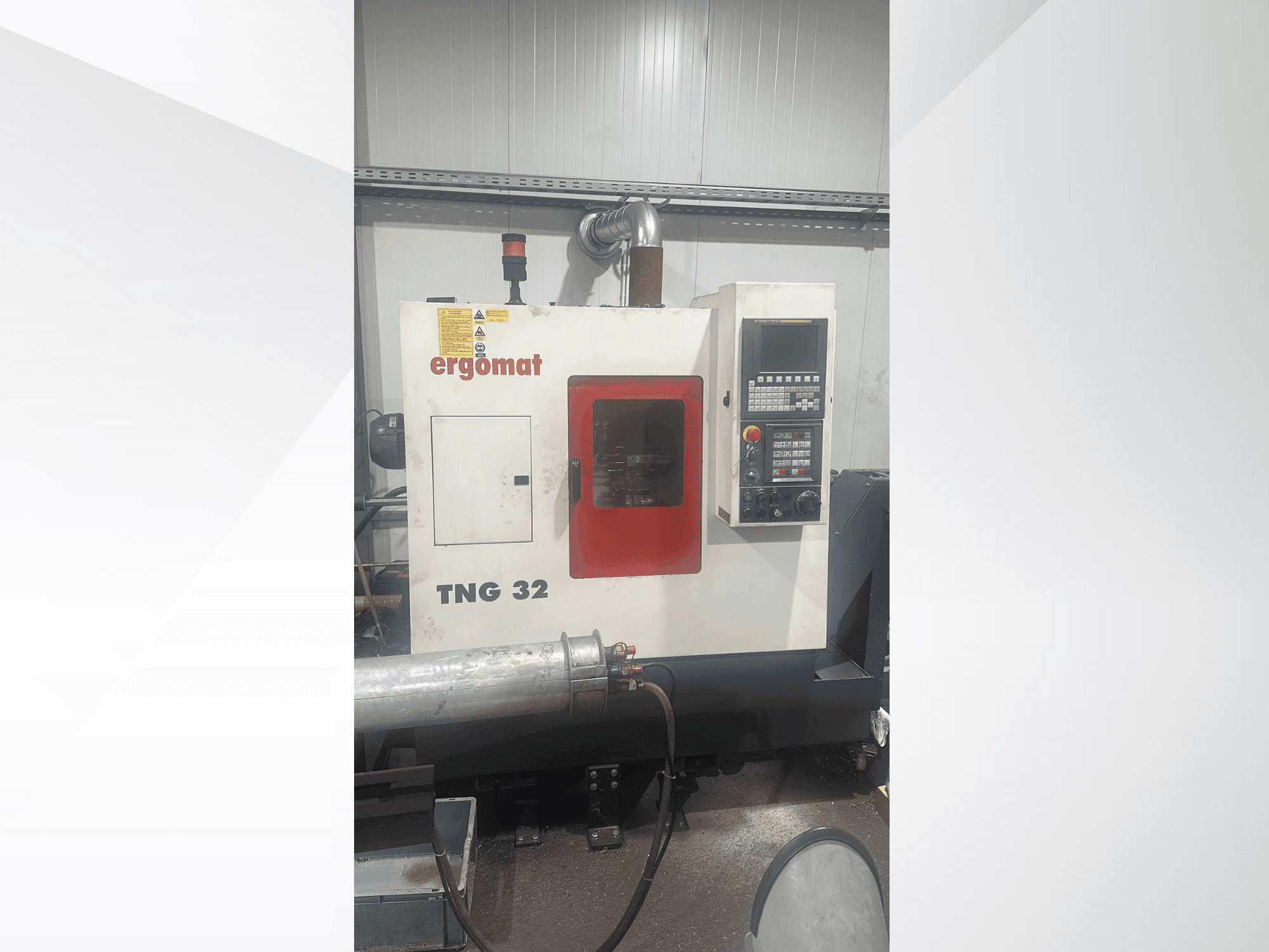 Вид станка ERGOMAT TNG 32  спереди