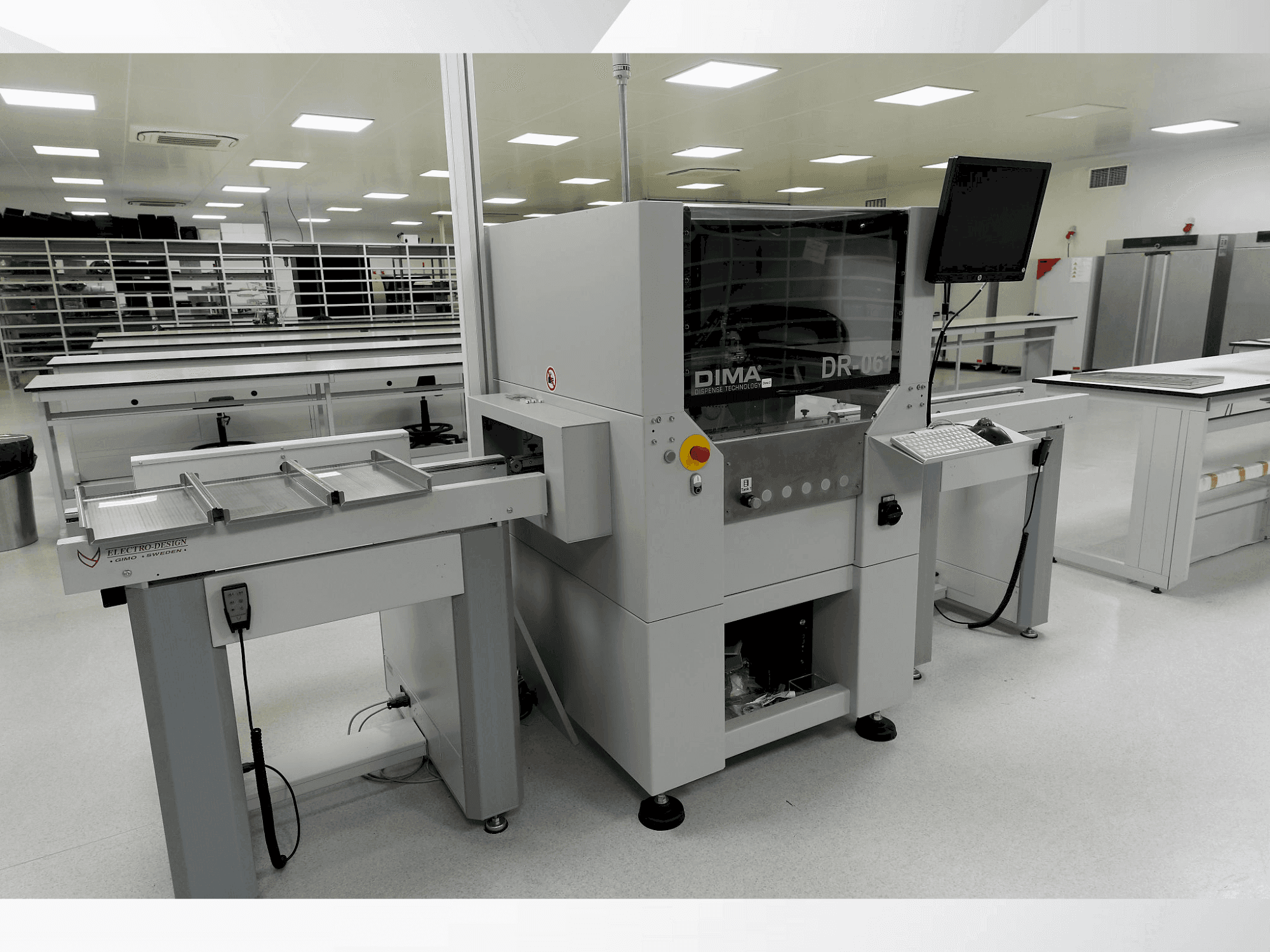 Вид станка DIMA DR-061  спереди