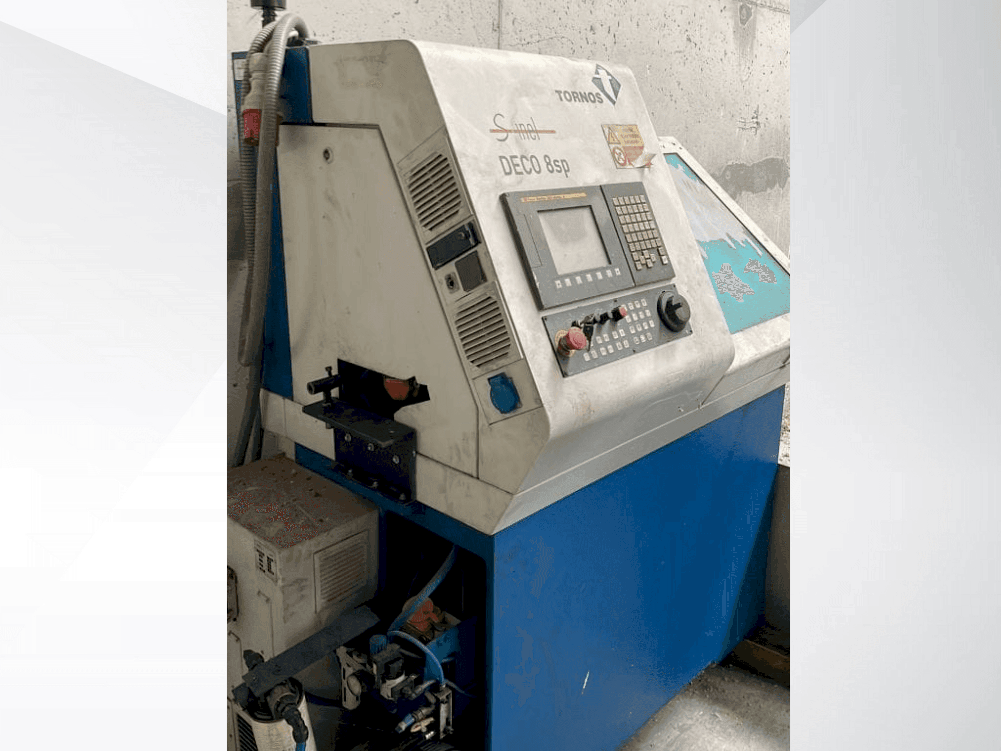 Вид станка TORNOS DECO 8sp  спереди