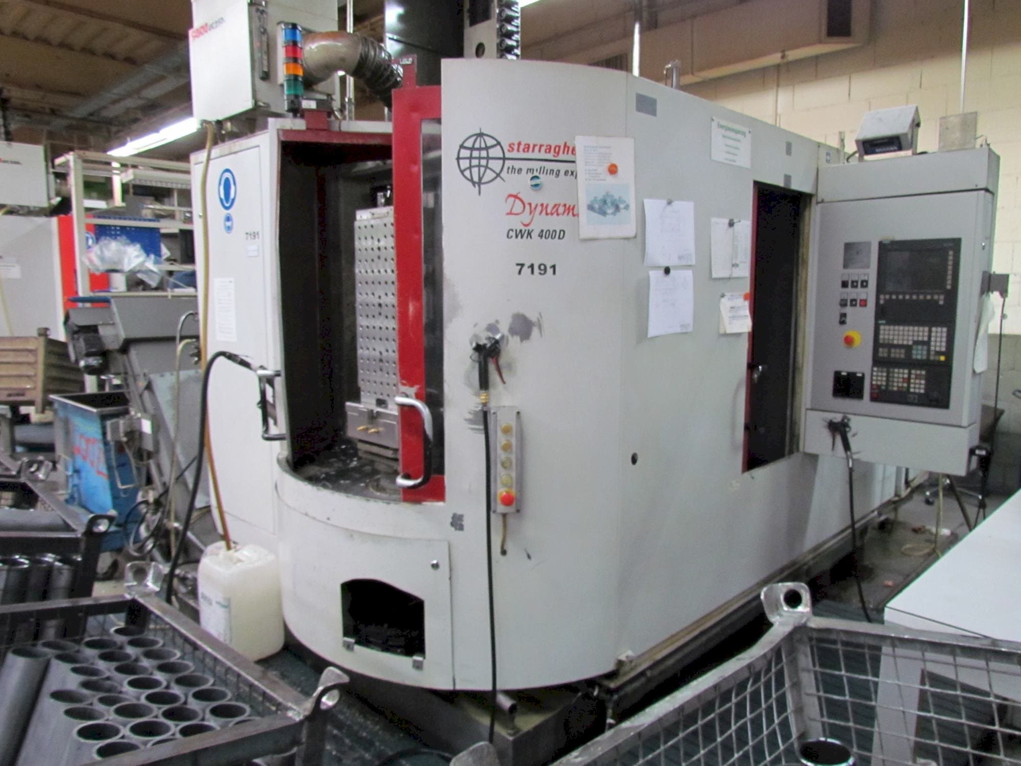 Вид станка Heckert CWK 400 D  спереди