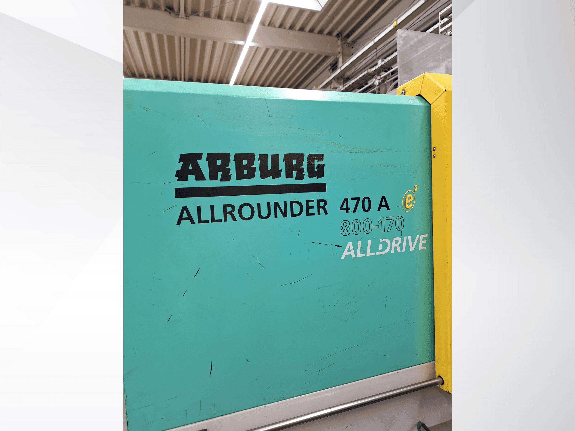 Вид станка Arburg 470 A 800-170  спереди