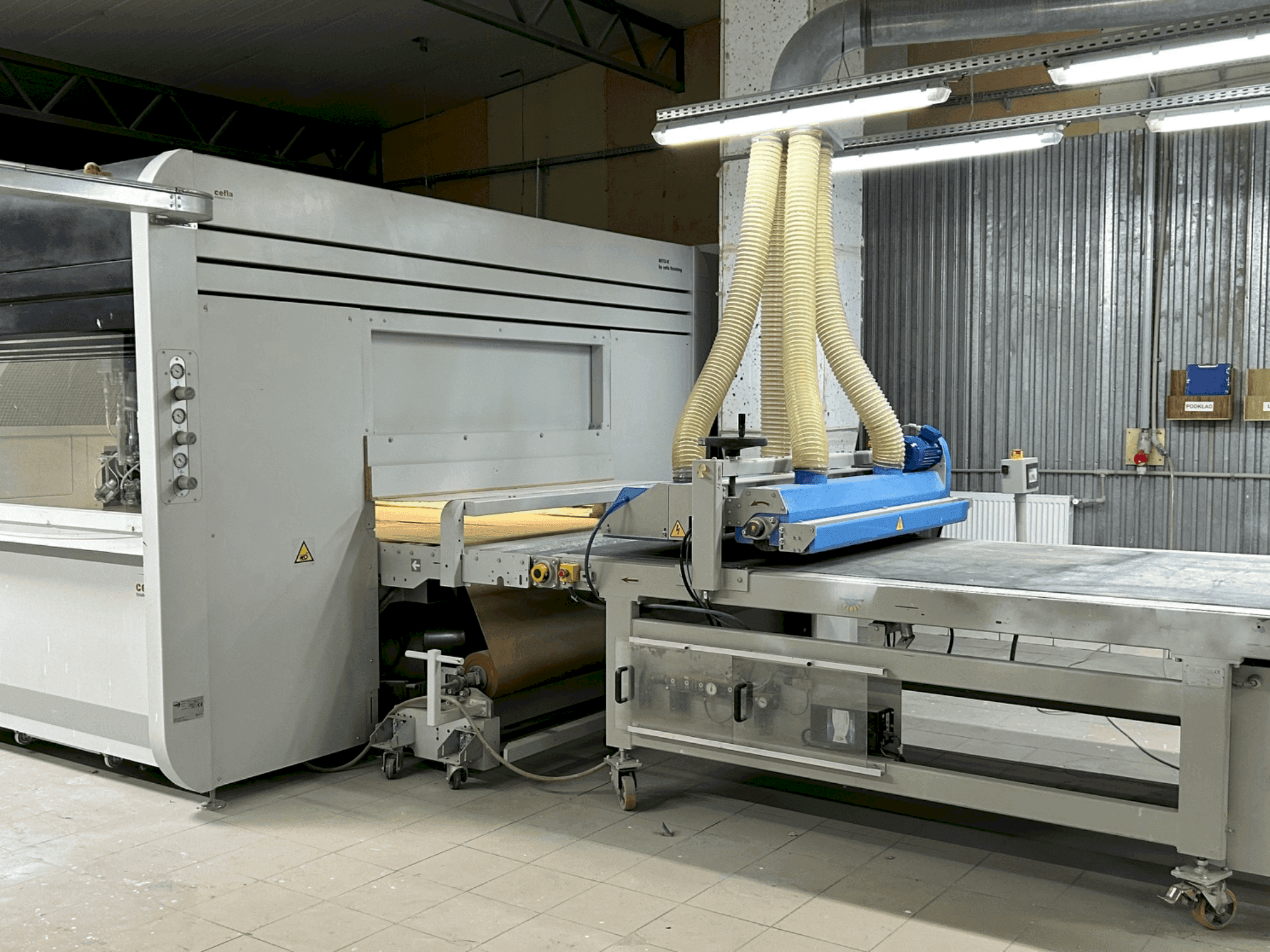 Вид станка CEFLA MITO K  спереди