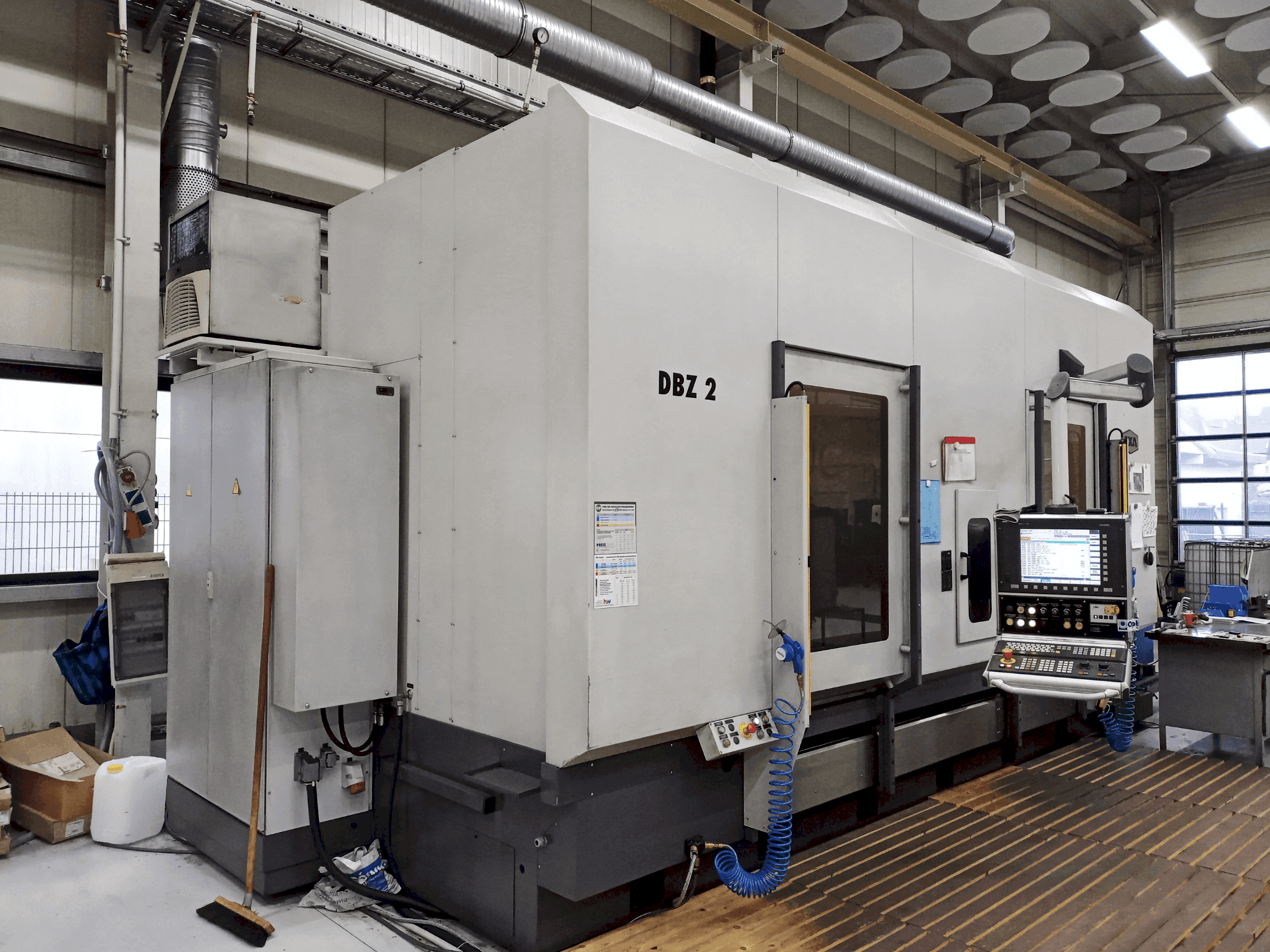 Вид станка AXA DBZ 2 / 50  спереди