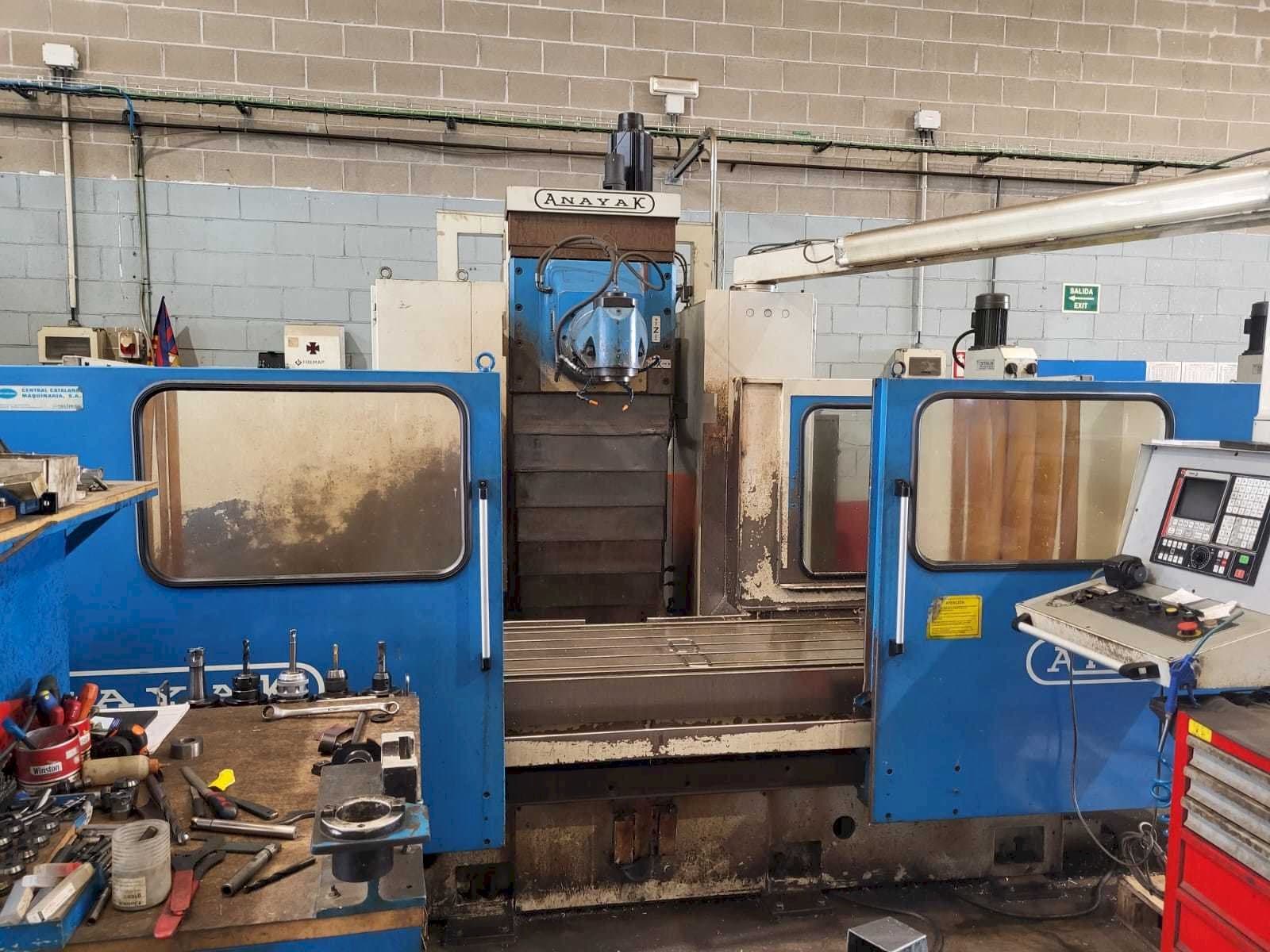 Вид станка ANAYAK VH-2200  спереди