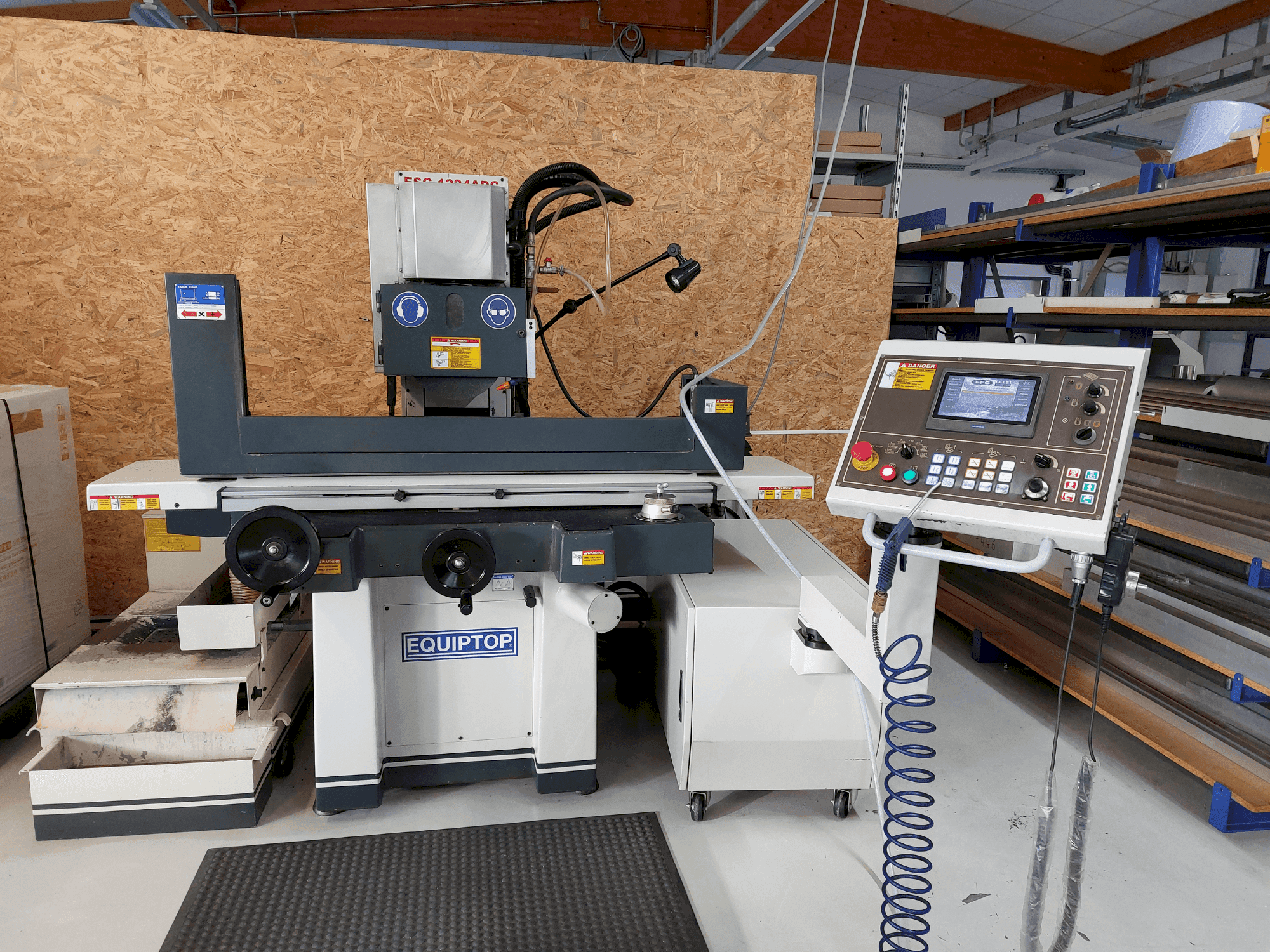 Вид станка EQUIPTOP ESG-1224 ADC  спереди