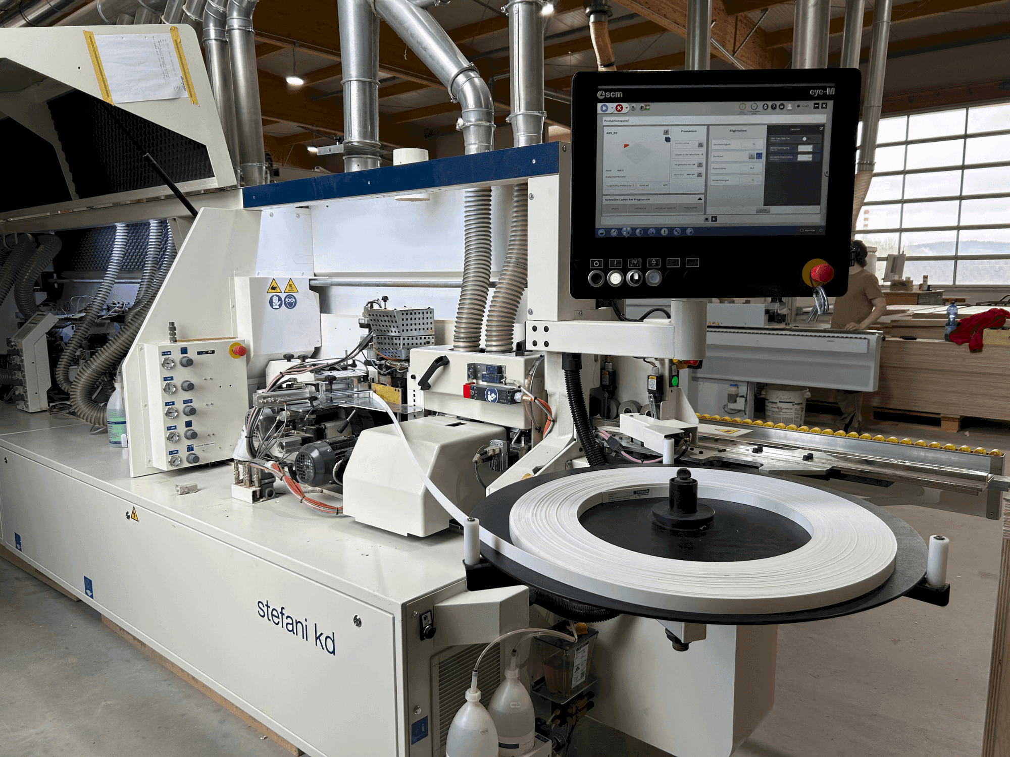 Вид станка SCM Stefani kd hp  спереди