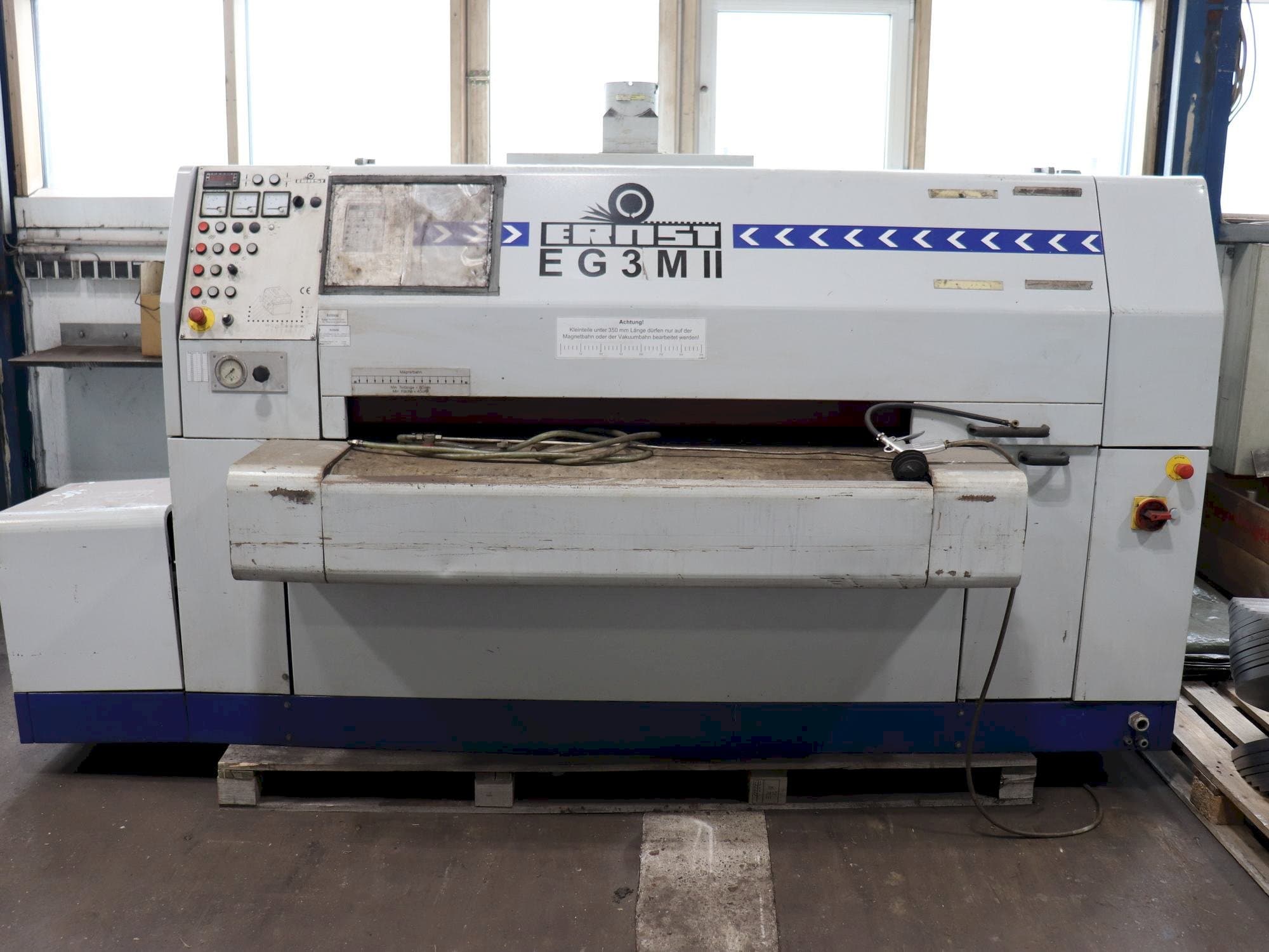 Вид станка ERNST EG3M II  спереди