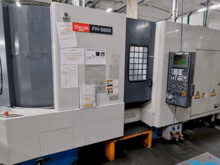 Вид станка Mazak FH 5800  спереди
