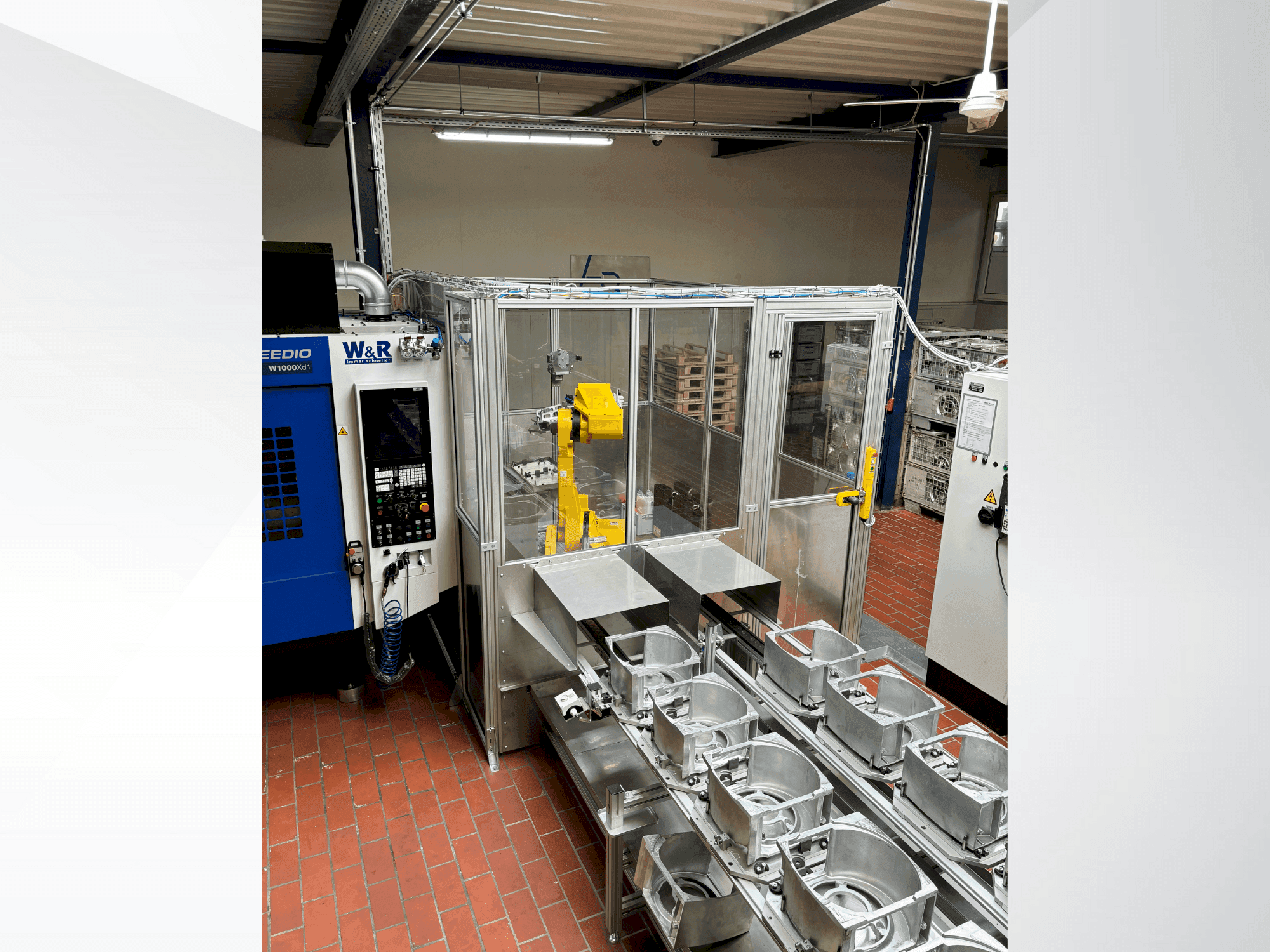 Вид станка FANUC M710 iC 70  спереди