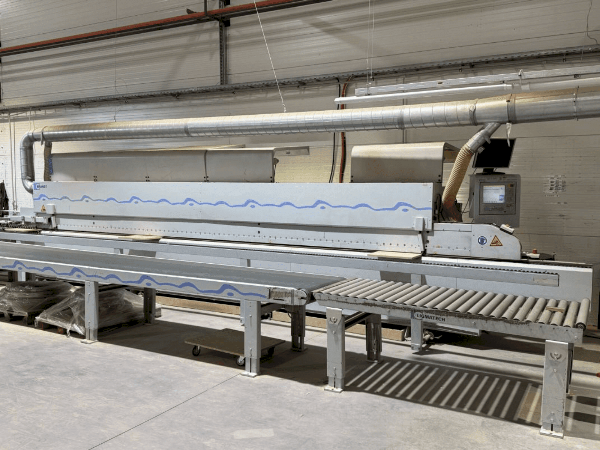 Вид станка BRANDT KDF 991  спереди