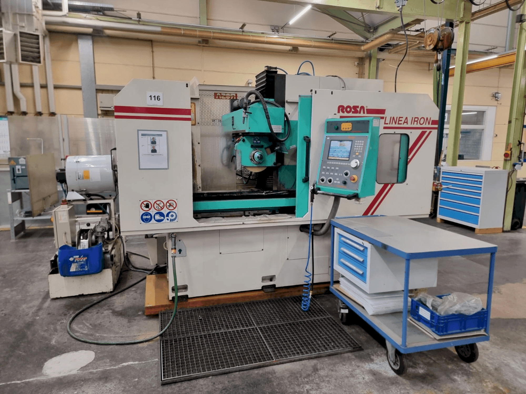 Вид станка ROSA ERMANDO IRON 08.6  спереди