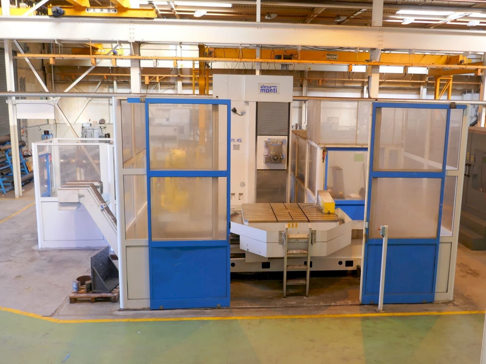 Вид станка ALESA MONTI FT 45 TG  спереди