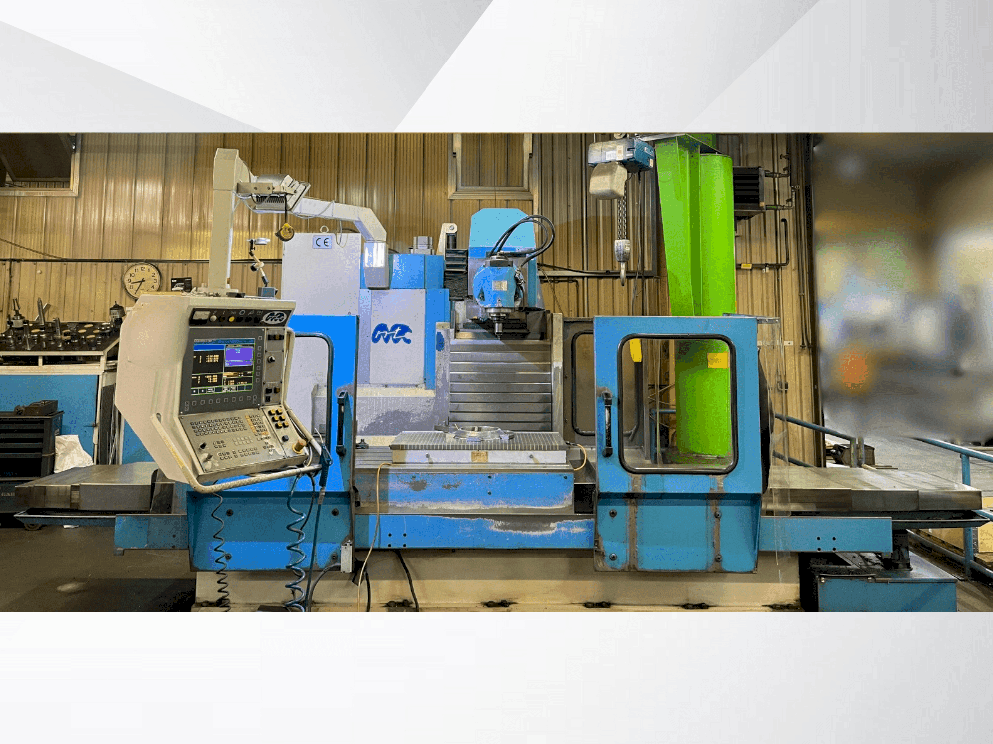 Вид станка MTE Kompakt Plus  спереди