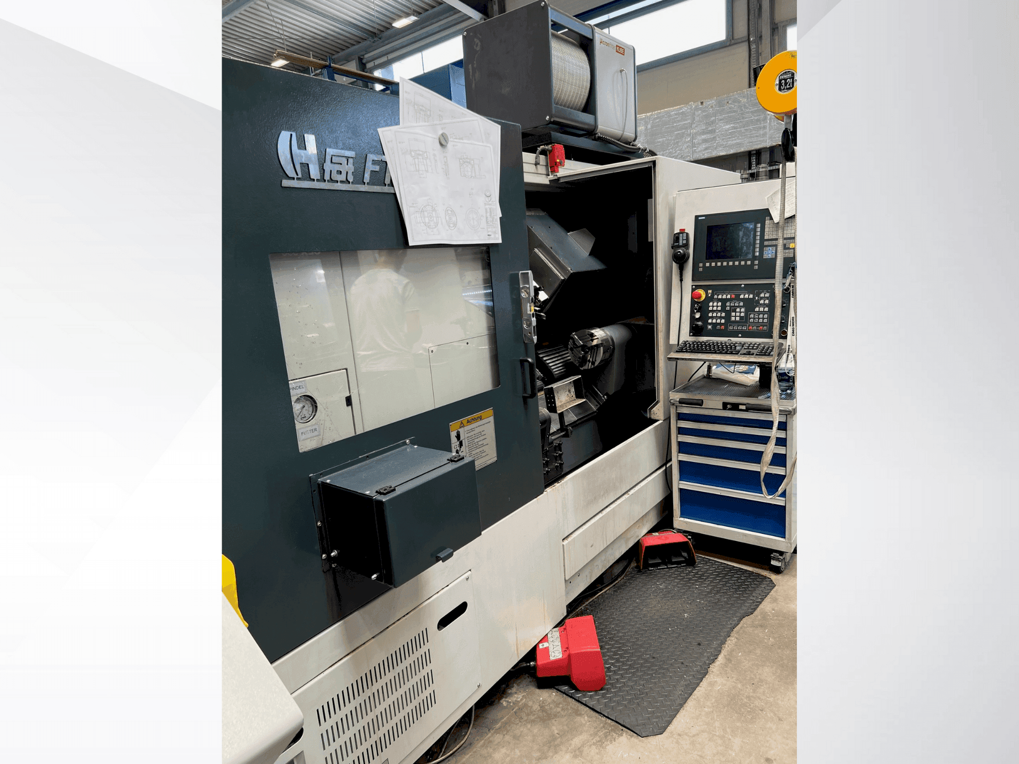 Вид станка FAT FTM 165  спереди