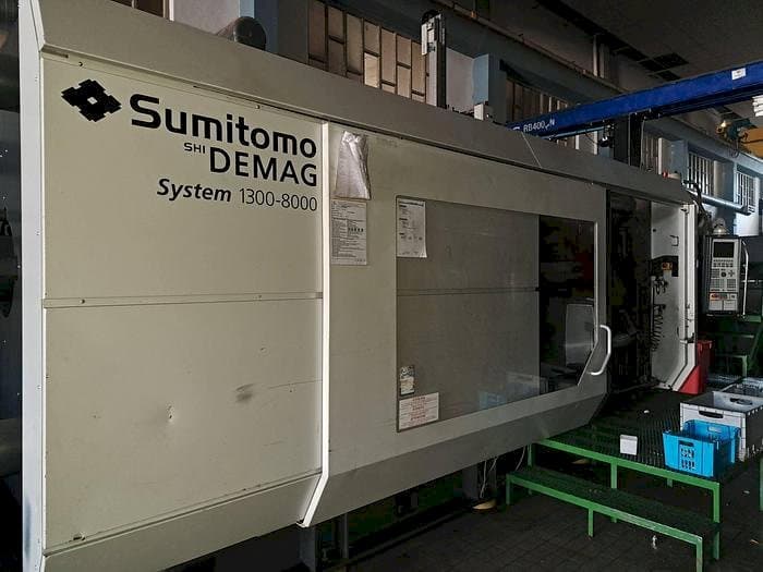 Вид станка Sumitomo Demag 1300-8000  спереди
