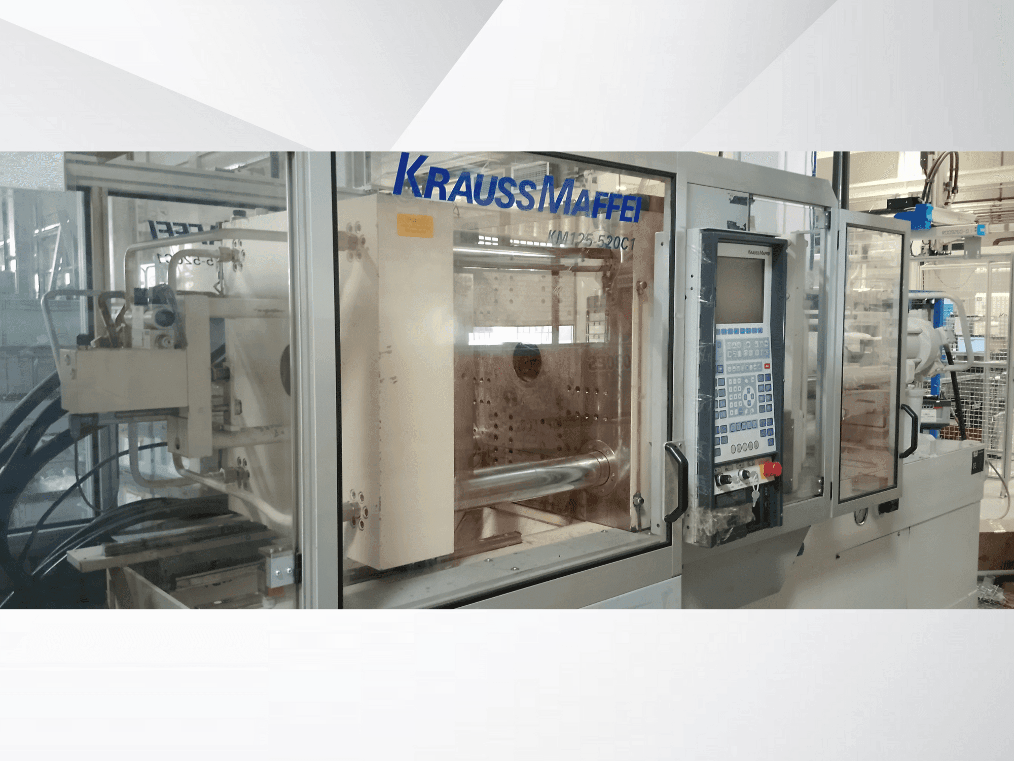 Вид станка Krauss Maffei 125-520 C1  спереди