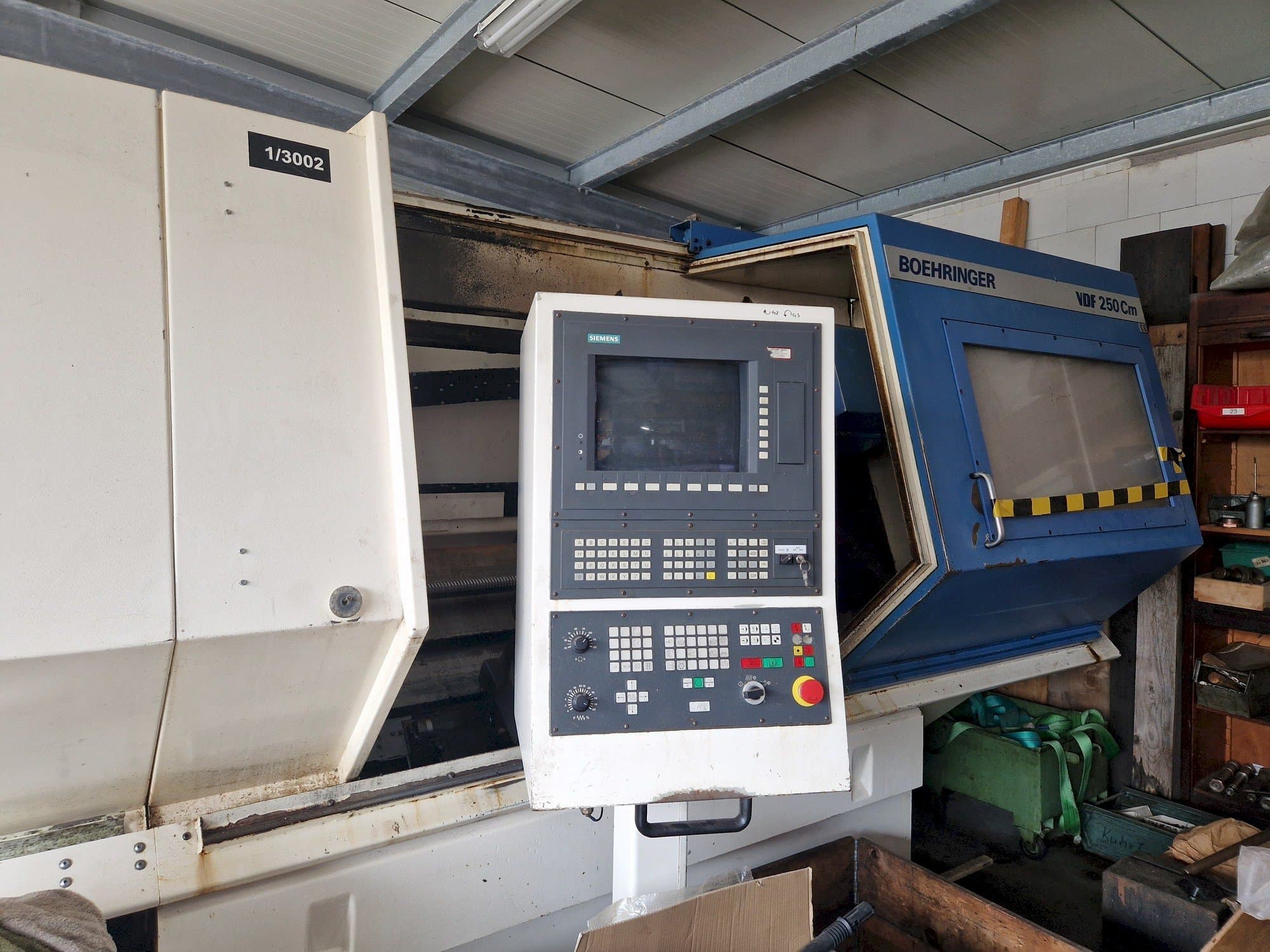 Вид станка BOEHRINGER VDF 250 Cm  спереди