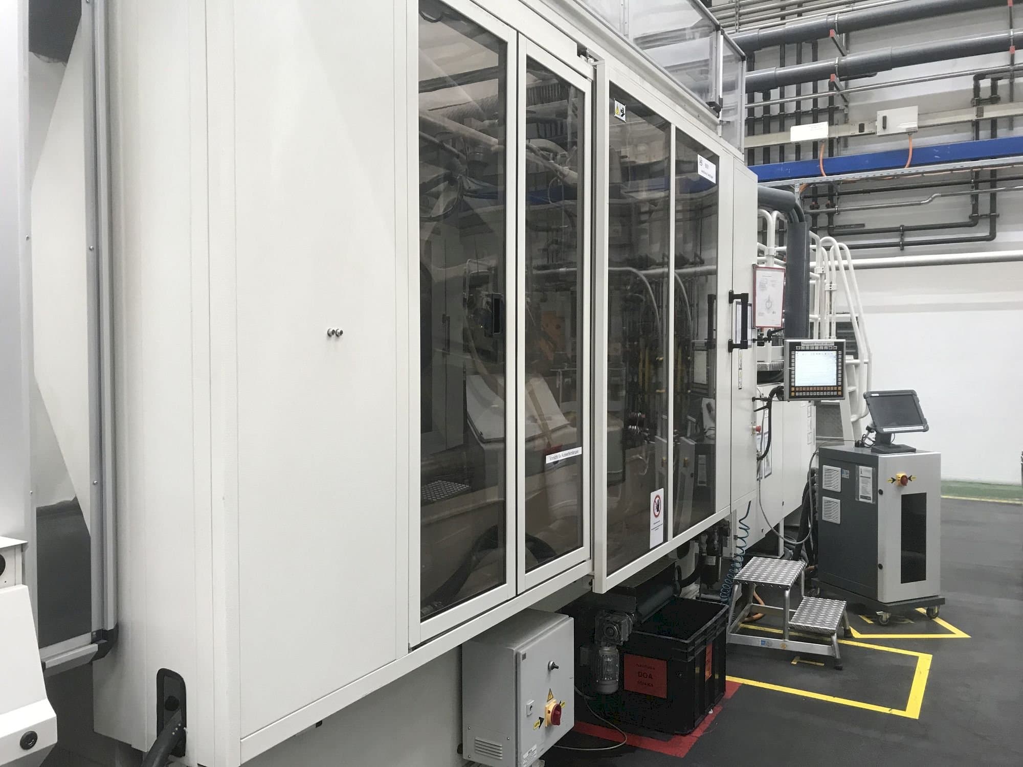 Вид  станка с Husky H500 RS 65/60  правой стороны