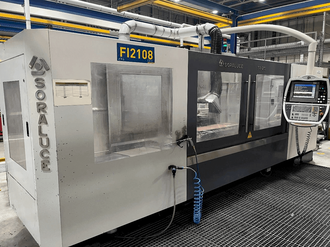 Вид станка Soraluce TA-20  спереди