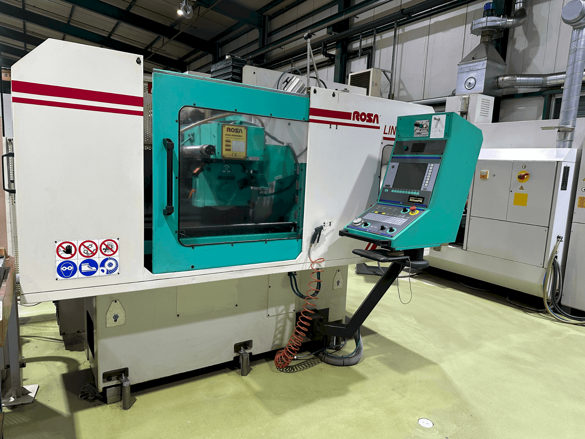 Вид станка ROSA ERMANDO LINEA Iron 08.6  спереди