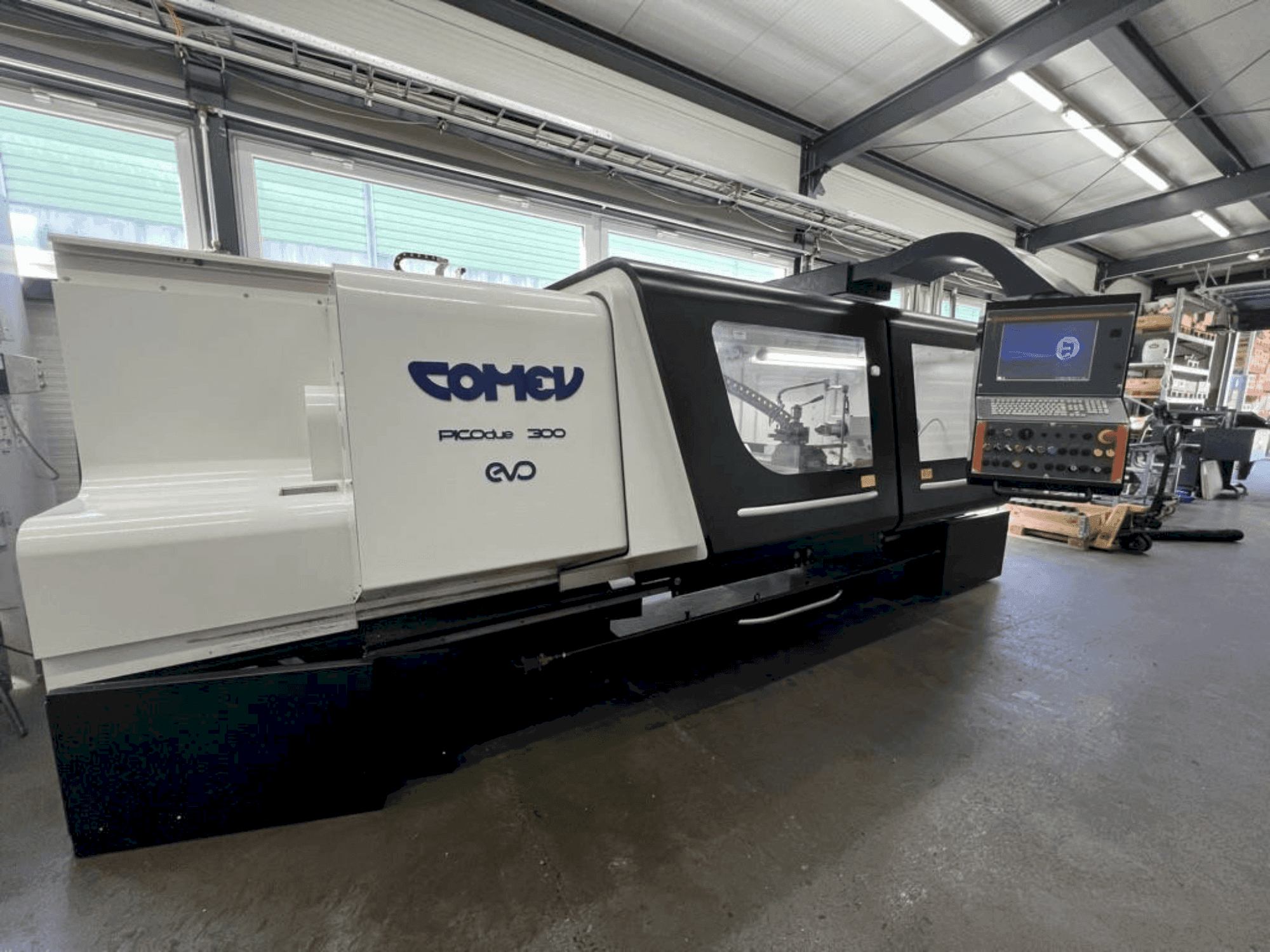 Вид станка COMEV PICOdue 300 EVO  спереди