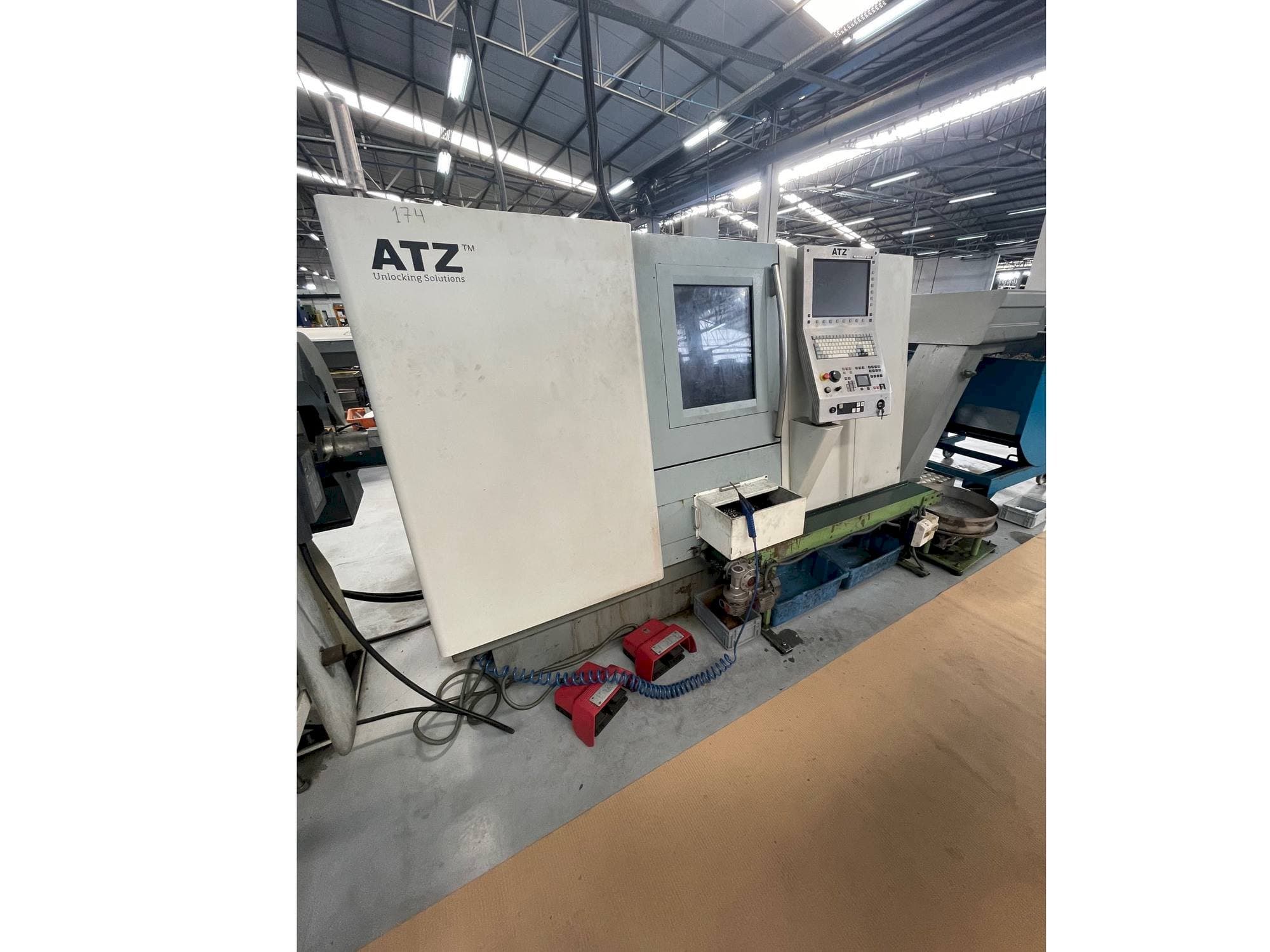 Вид станка Gildemeister CTX 310 V6  спереди