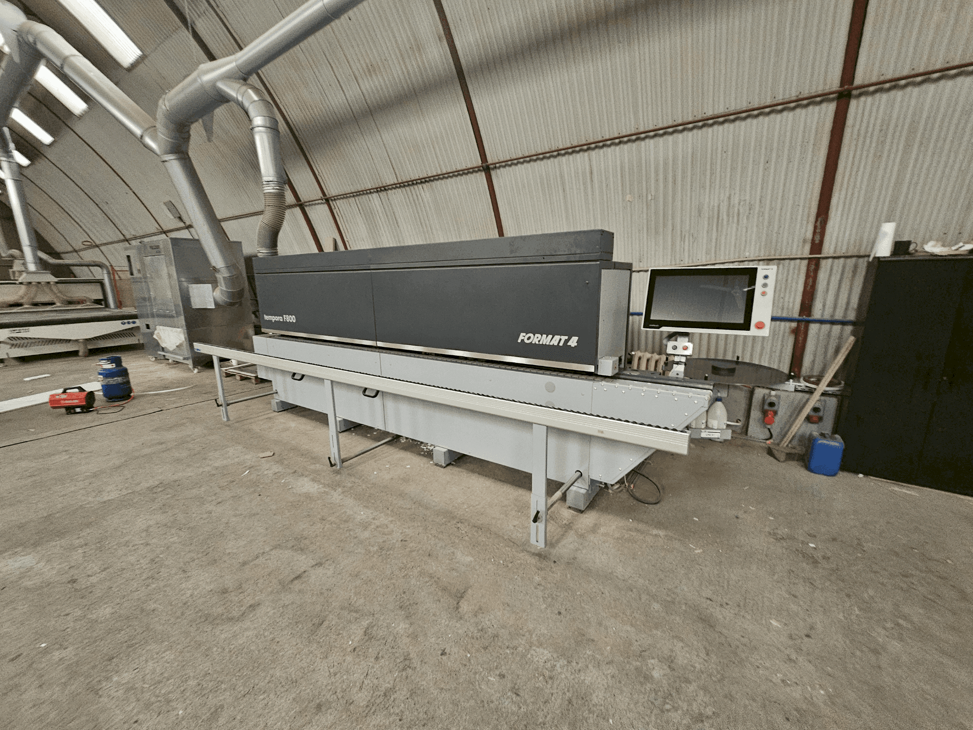 Вид станка FORMAT4 Tempora F800 60.12/2 E  спереди