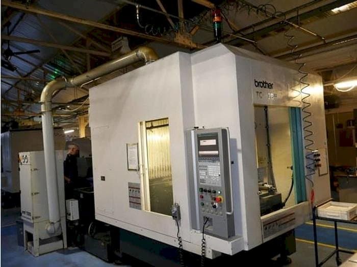 Вид станка Brother TC-32 BN QT  спереди