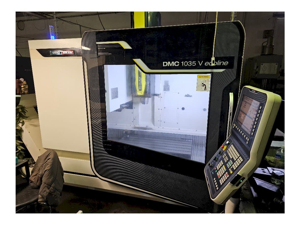 Вид станка DMG DMC 1035 V ecoline  спереди