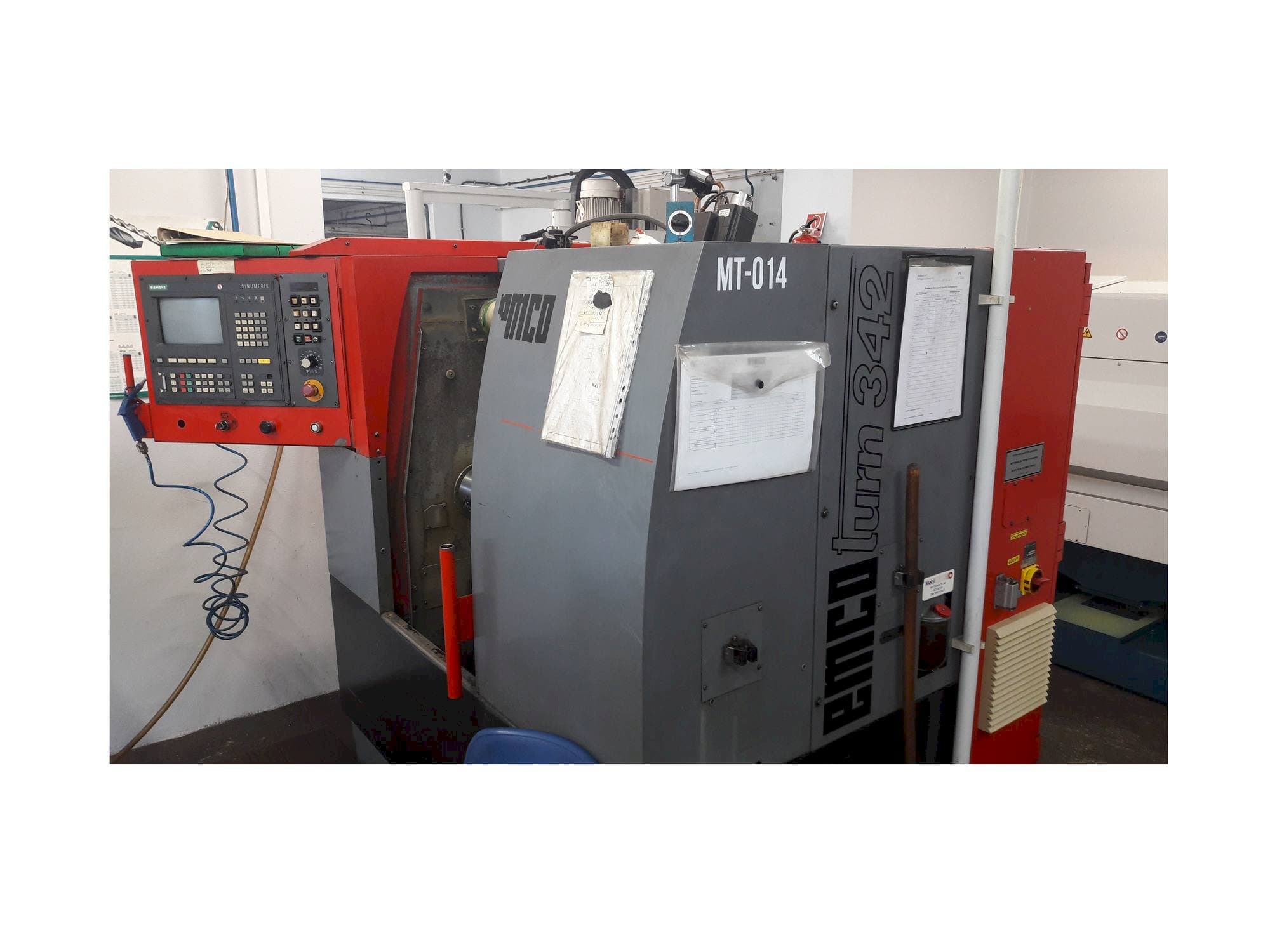 Вид станка EMCO EMCOTURN 342  спереди