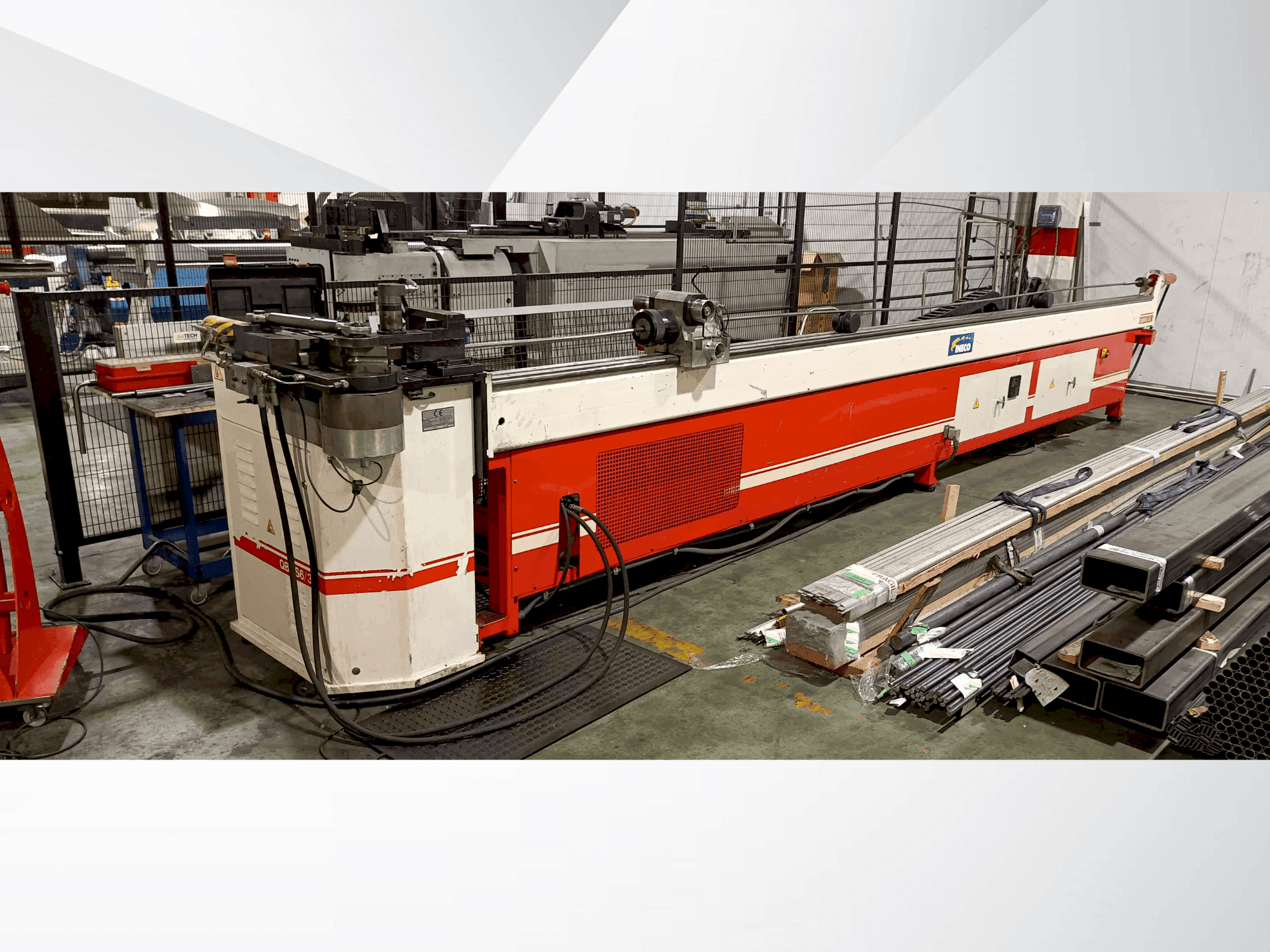 Вид станка INECO GBMS 6/3X  спереди