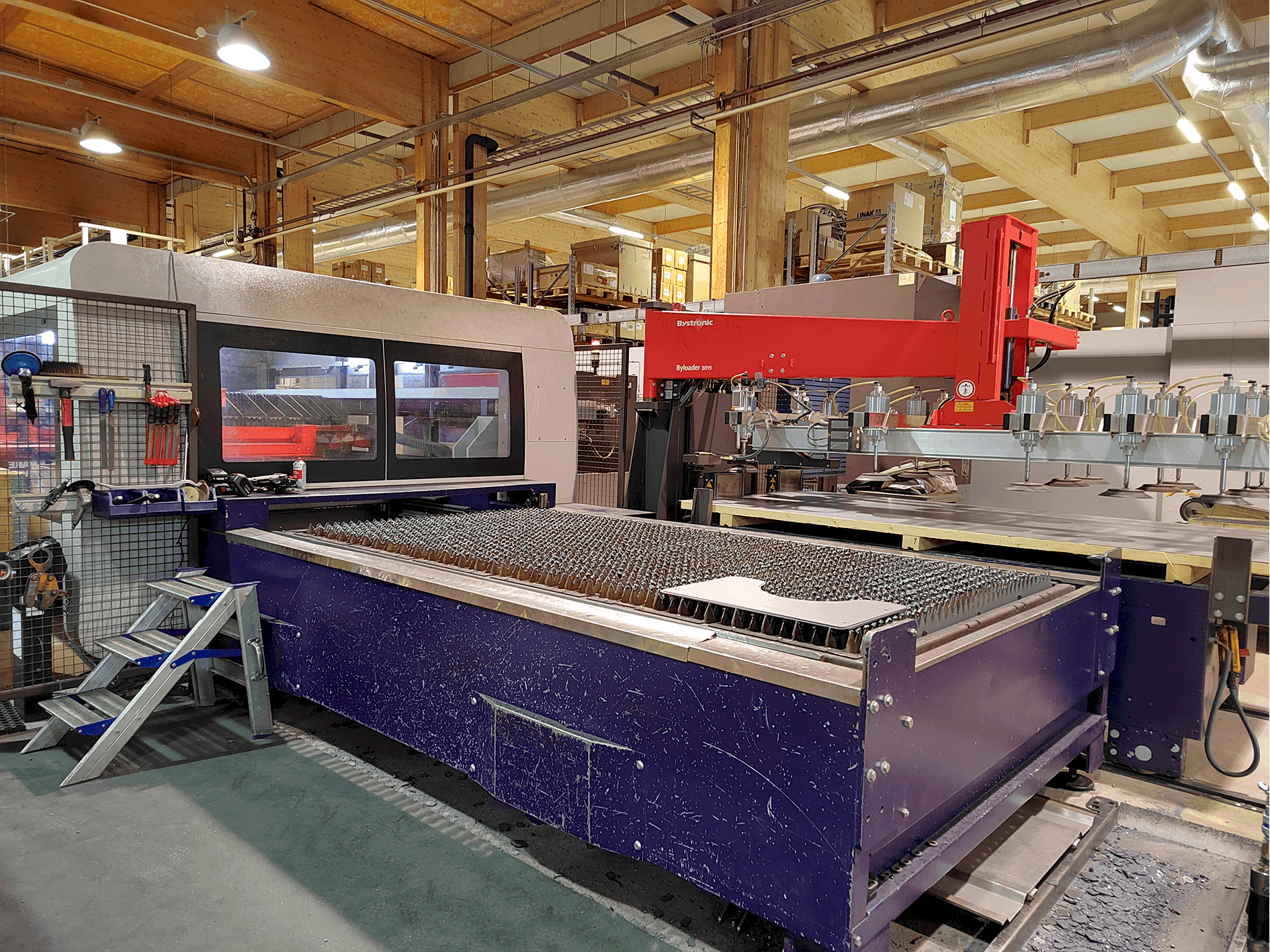 Вид станка Bystronic BySprint Pro 3015  спереди