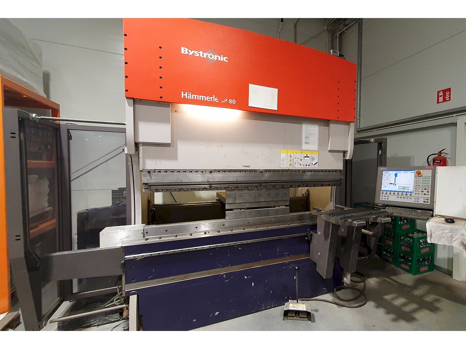 Вид станка Bystronic 3P 80/210  спереди