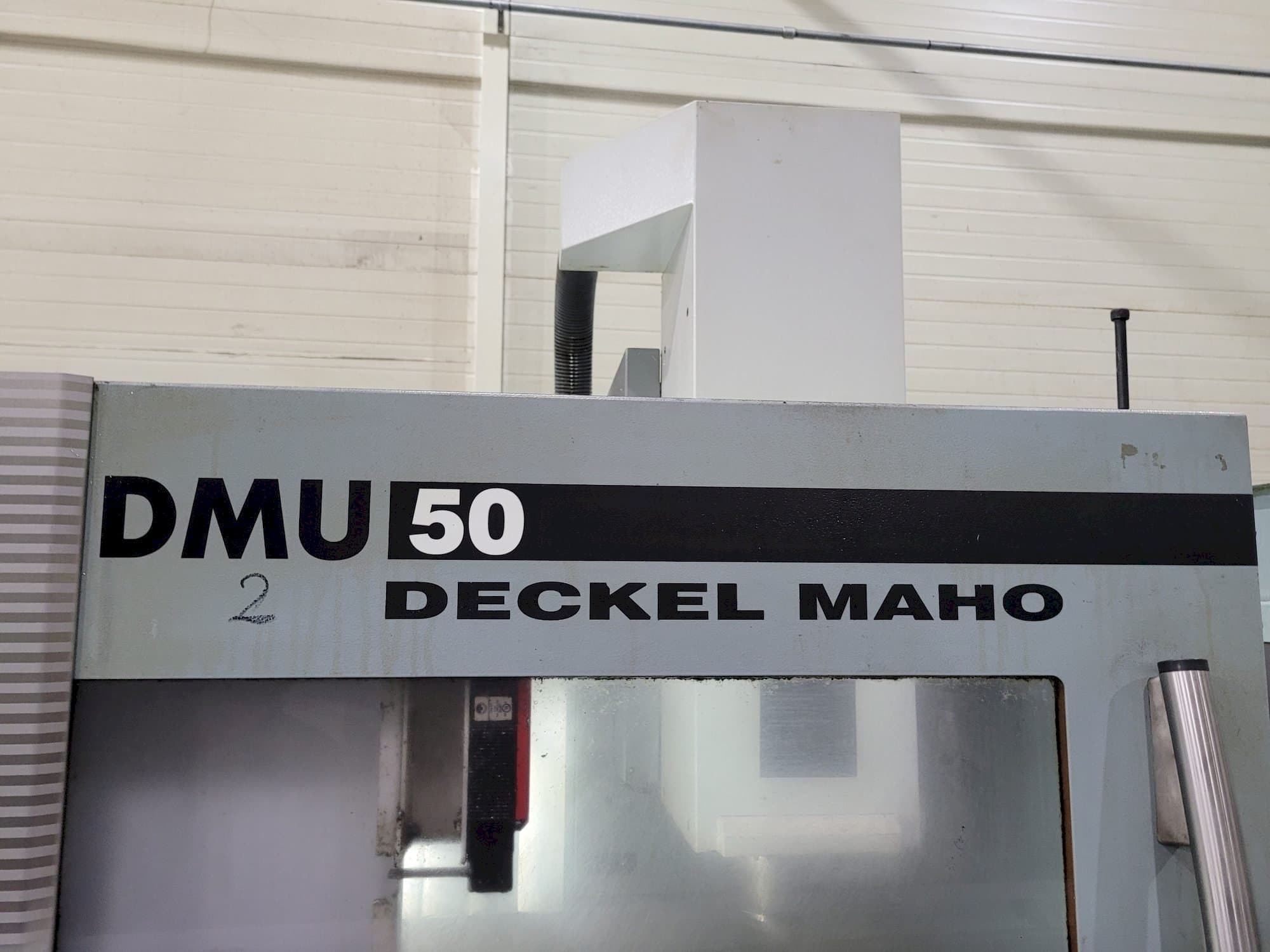 Вид станка DECKEL MAHO DMU 50  спереди