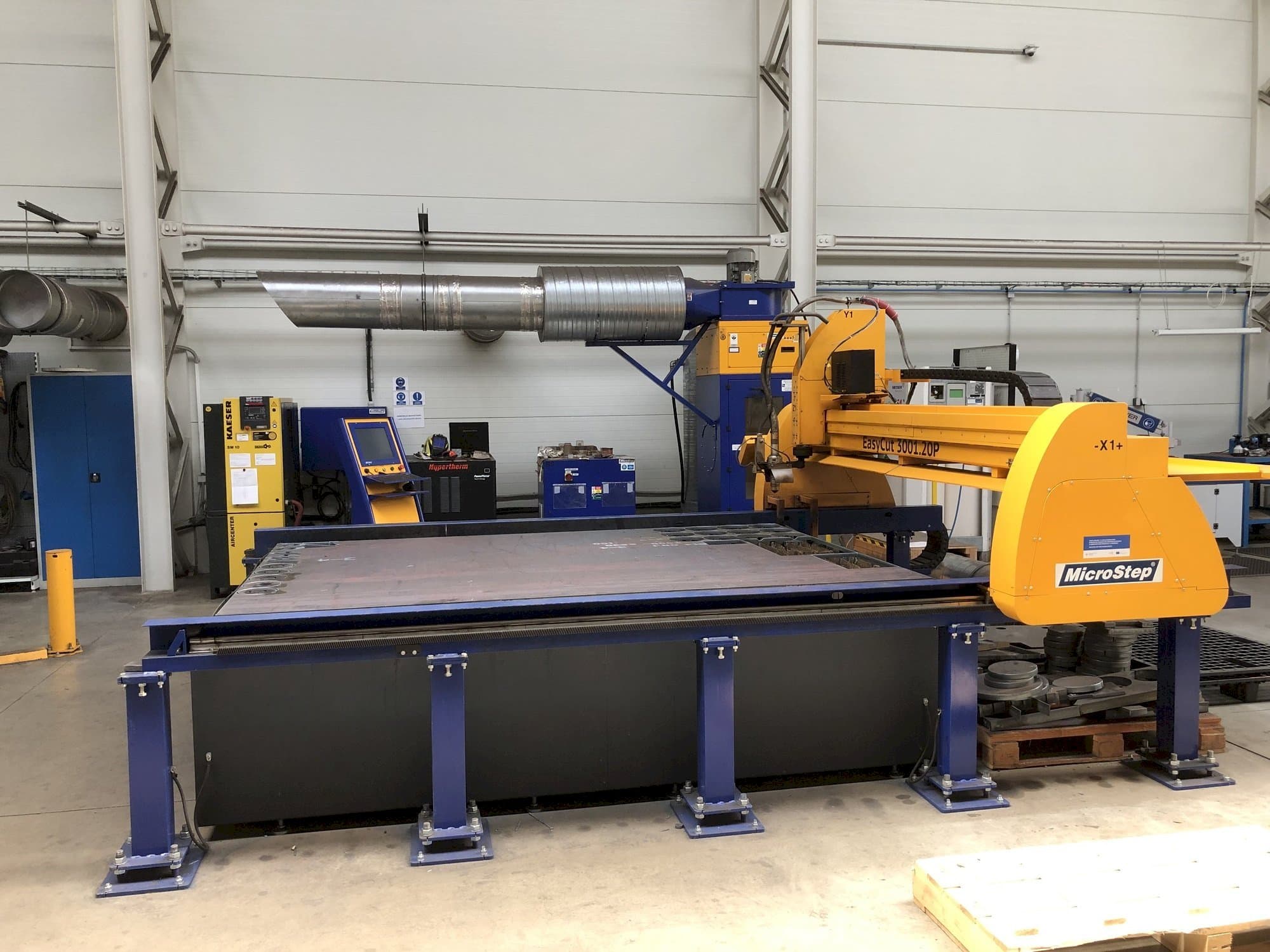 Вид станка MicroStep Easy Cut 3001.20P  спереди