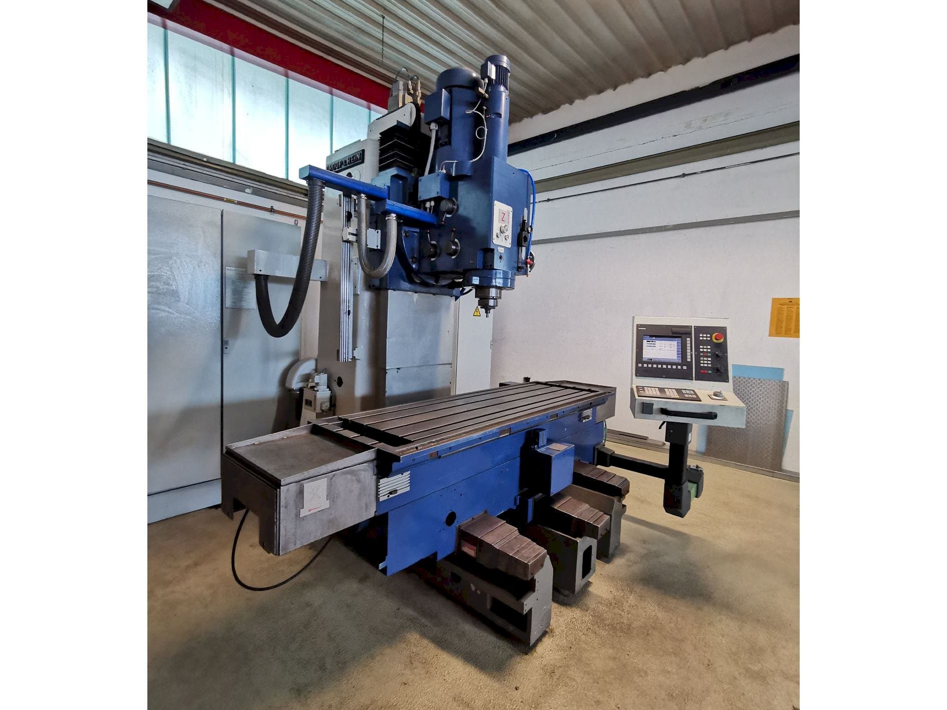 Вид станка Droop & Rein FS 100 ke  спереди