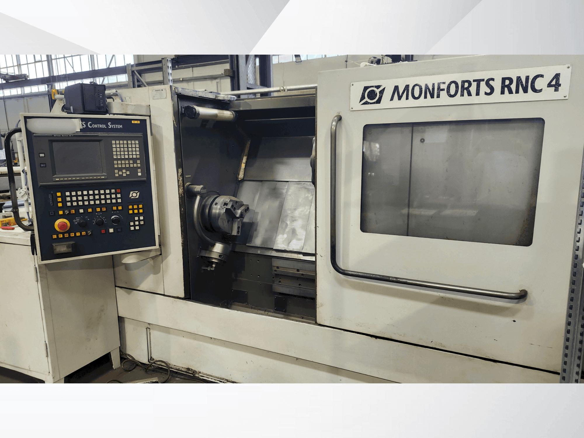 Вид станка Monforts RNC 4  спереди